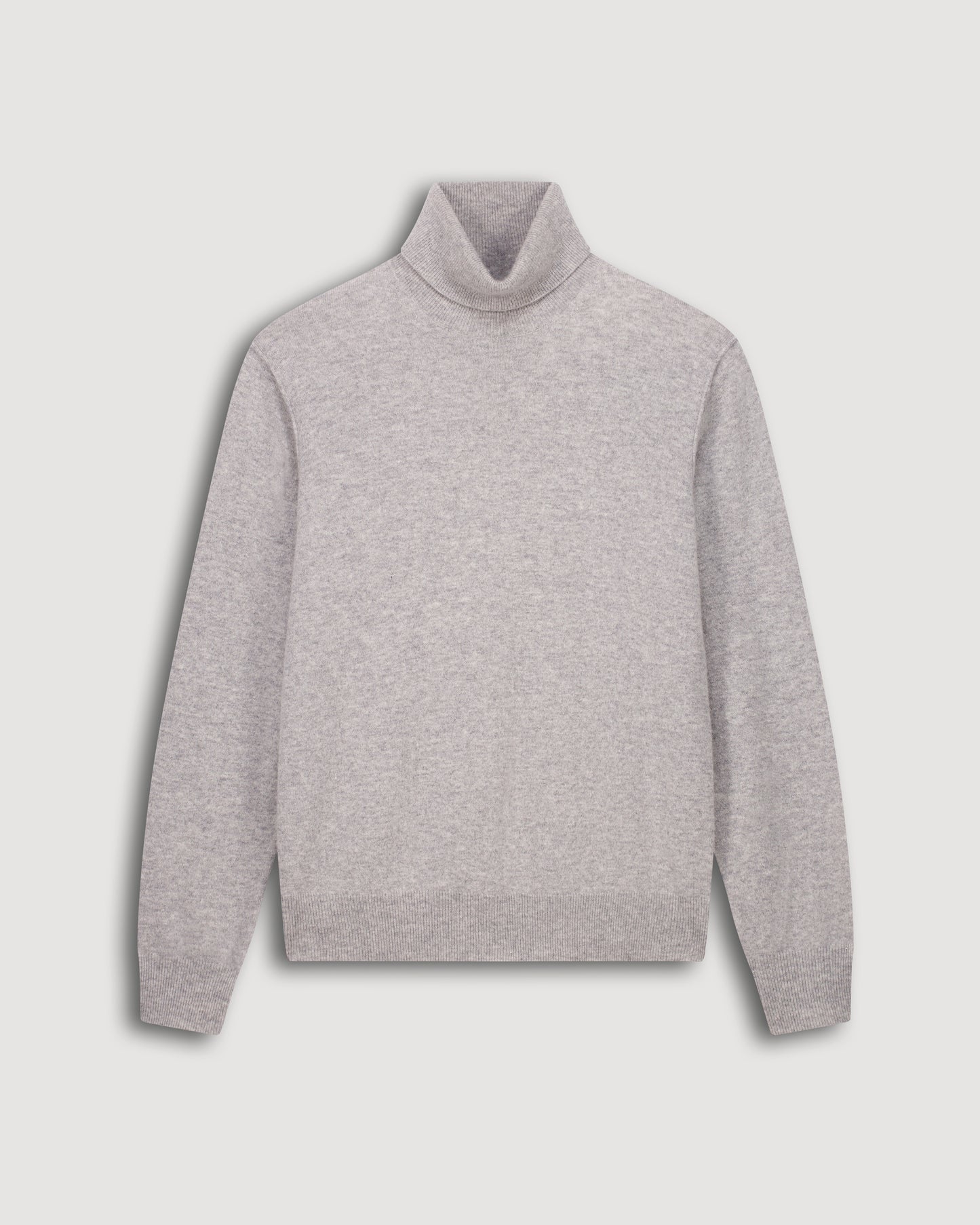 Men's Heather Grey Wool & Cashmere Sweater