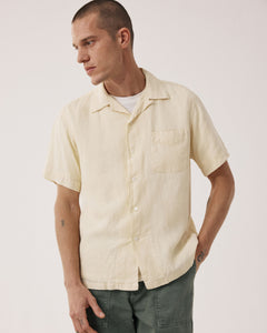 Men's Vanilla Palmito Linen Shirt BF04001-80
