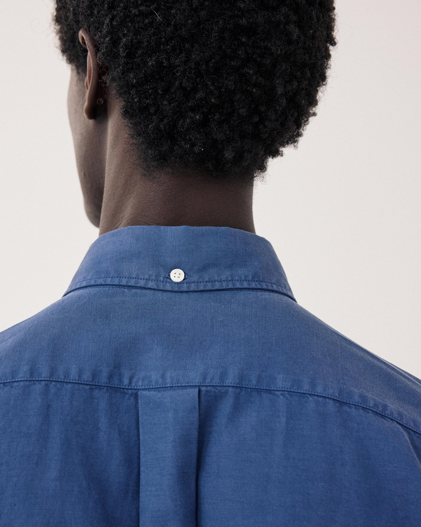Chemise Homme en Tencel & Coton Bleu Denim Pitt