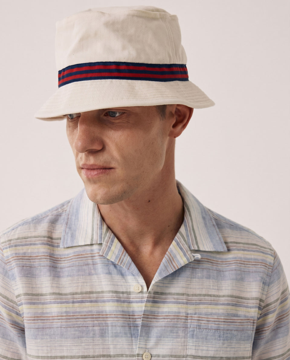 Chemise Homme en Lin & Coton Bleu Palmito - Image 3