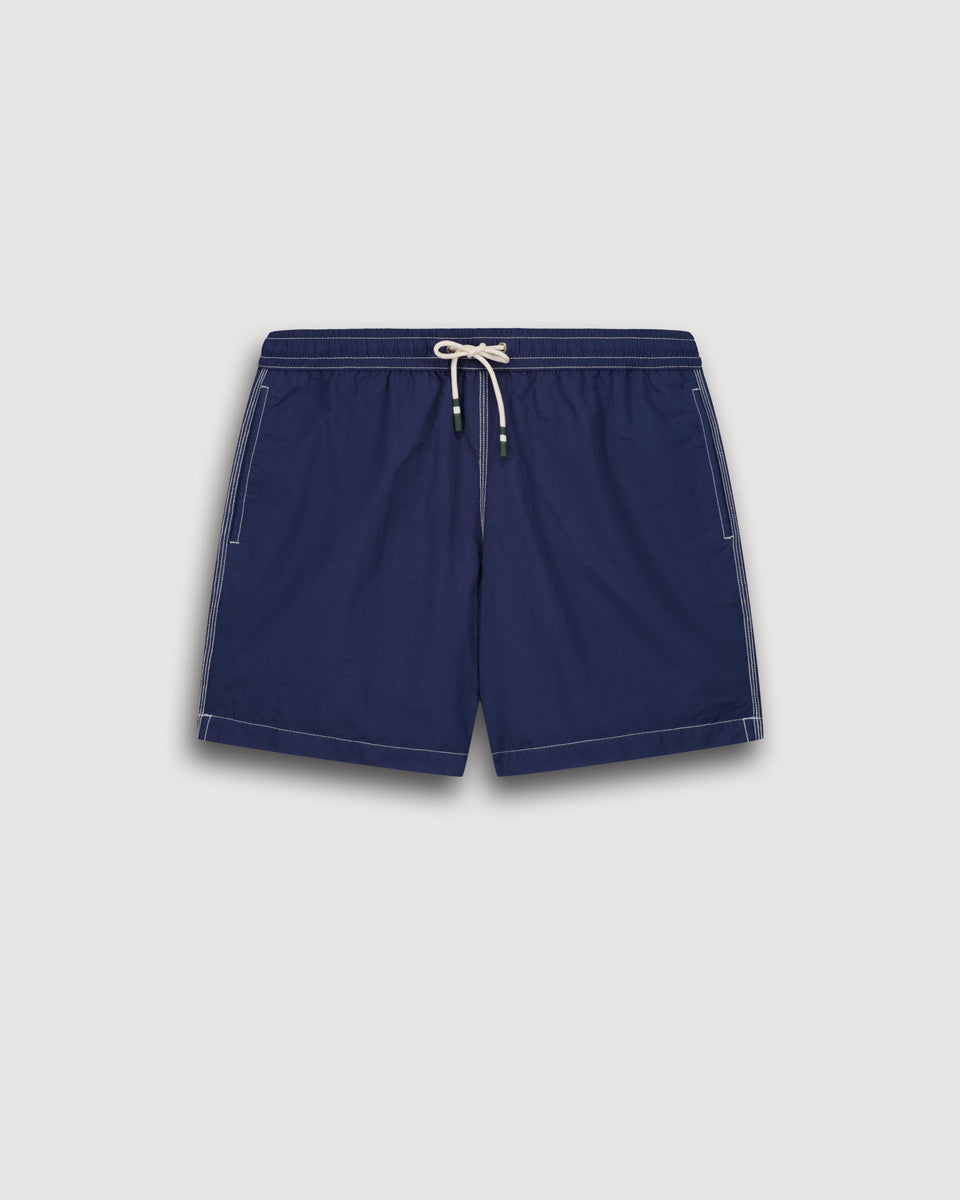 Maillot Homme Uni Bleu Marine Swim - Image 3