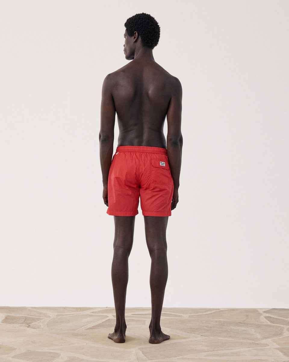 Maillot Homme Ultra-Léger Rouge Swim - Image alternative
