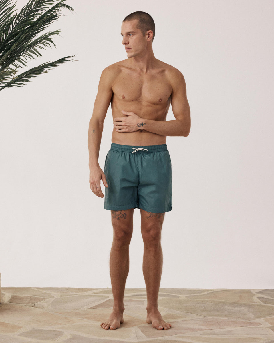 Maillot Homme Ultra-Léger Vert Jade Swim - Image principale
