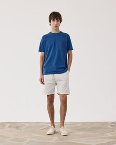 Short Homme en Cotton Léger Beige Joggy BF58103-52