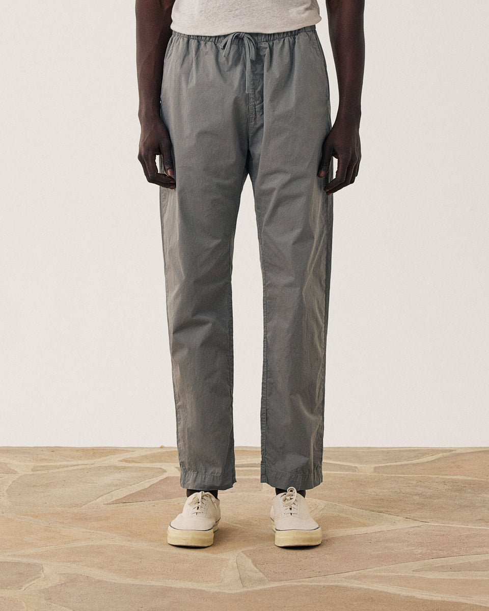 Pantalon Homme en Cotton Léger Vert Militaire Joggy - Image alternative