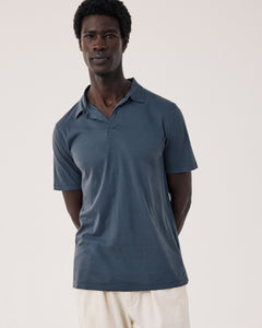 Herenpolo van lichtgewicht katoenen jersey Carbone Light Polo