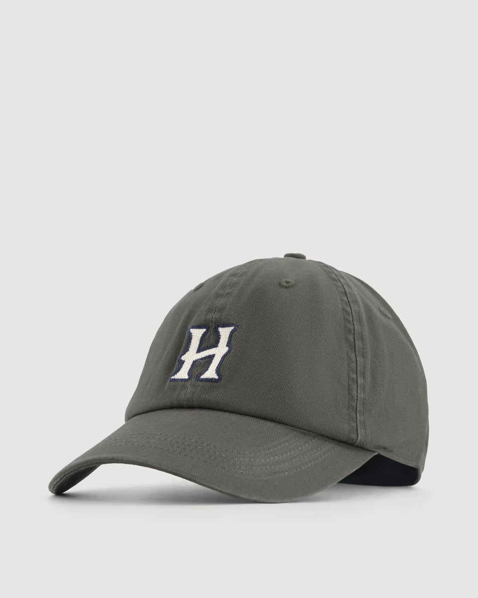 Casquette Homme en Coton Vert Militaire Cap H - Image 3