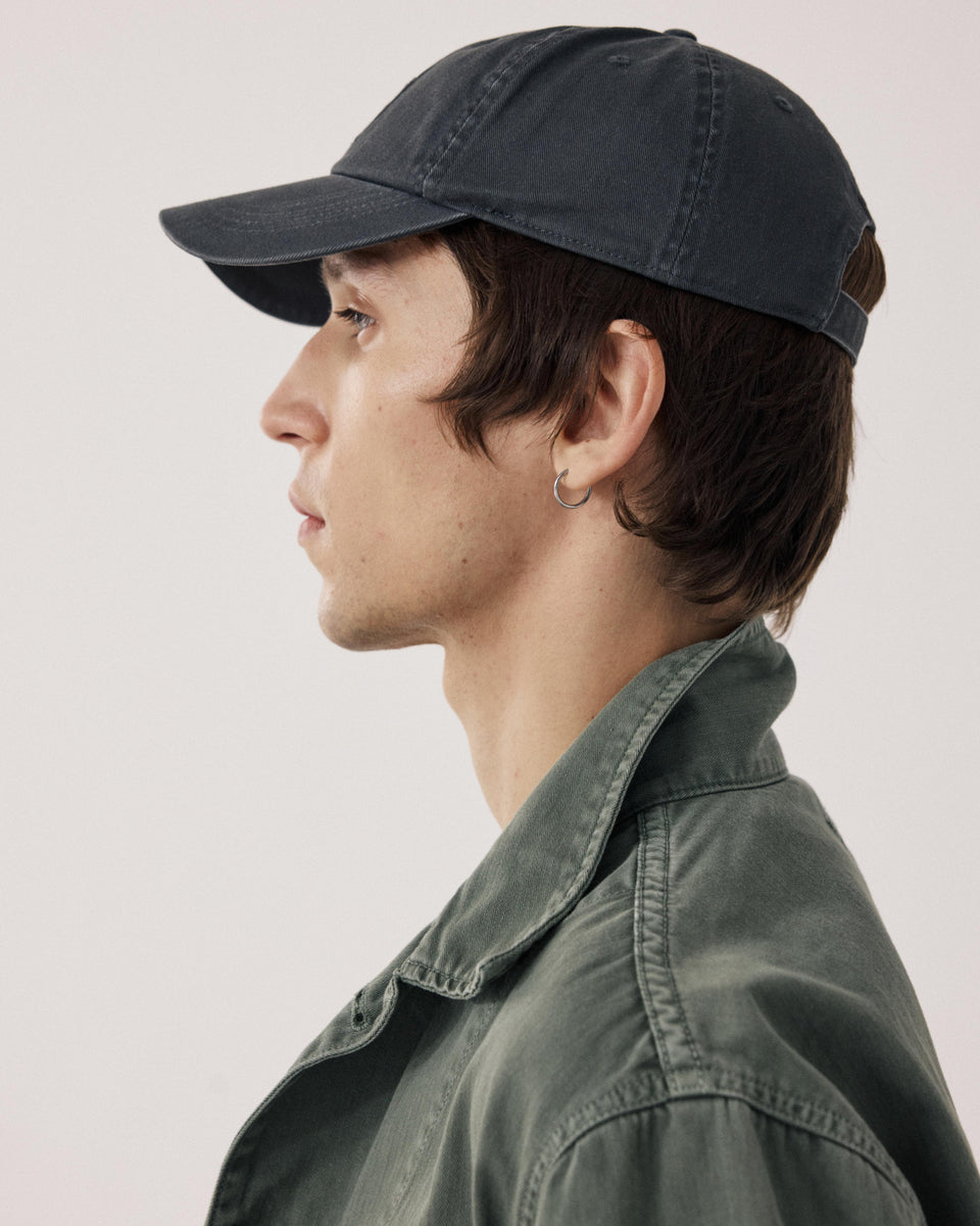 Casquette Homme en Coton Carbone Cap H - Image alternative