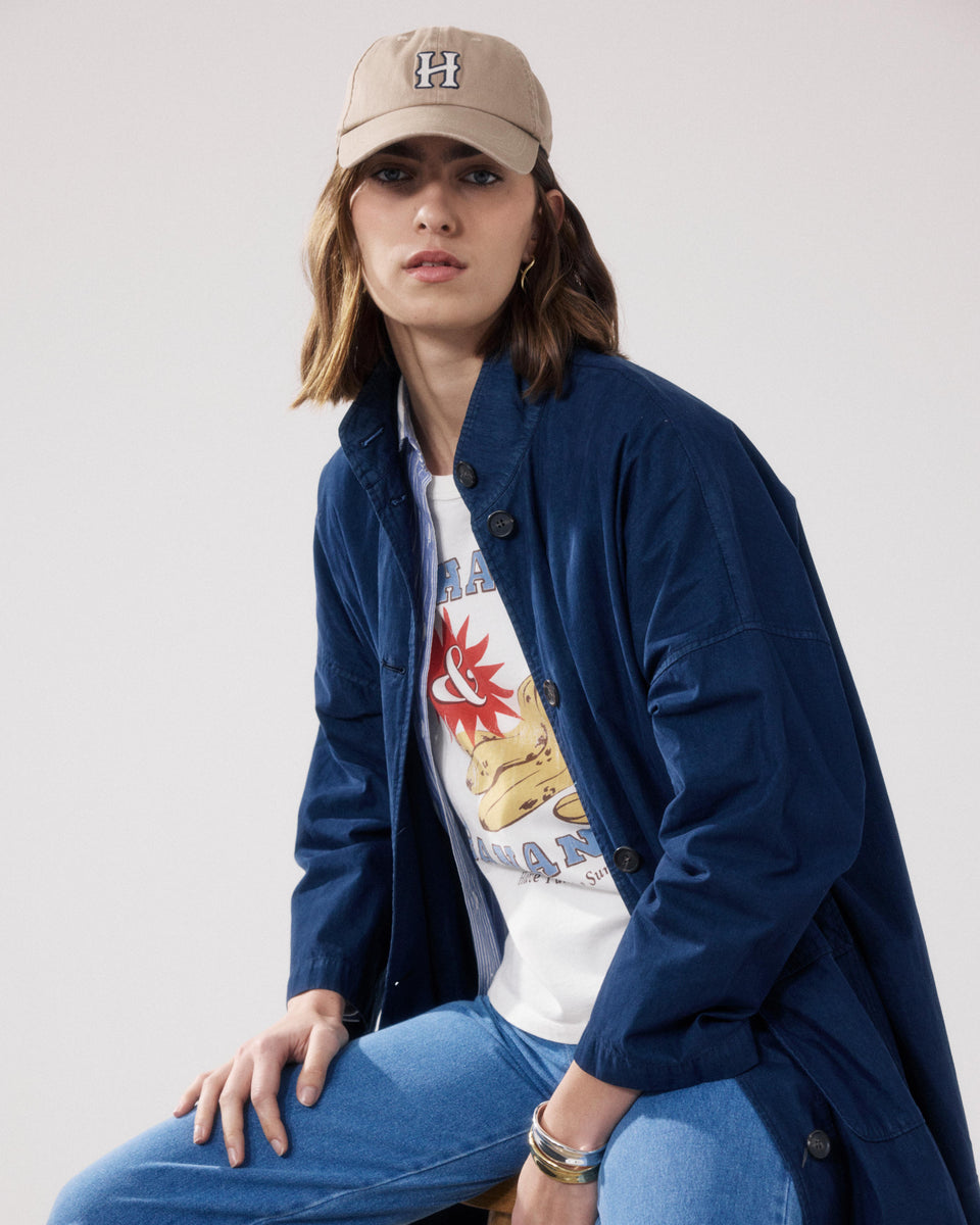 Casquette Femme en Chino Beige Cap H - Image principale