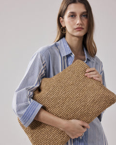 Sac Femme en Raphia Beige Amalya