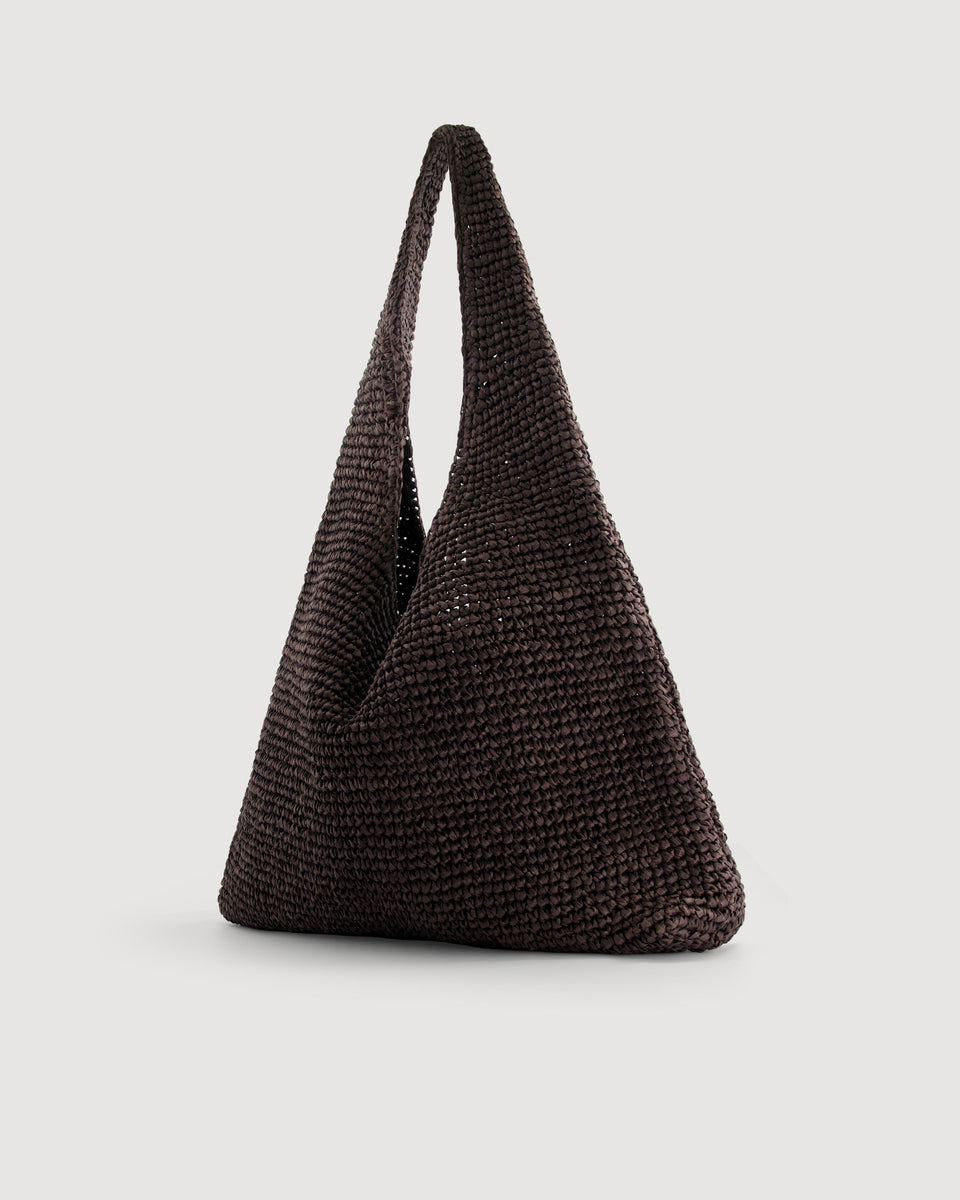 Sac Femme en Raphia Marron Amalya - Image 3