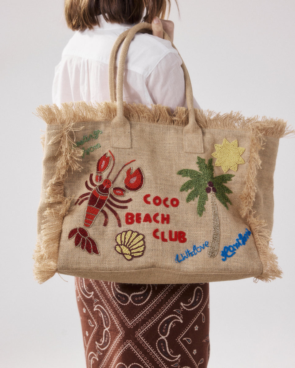 Sac Femme en Jute Beige Ariel - Image alternative