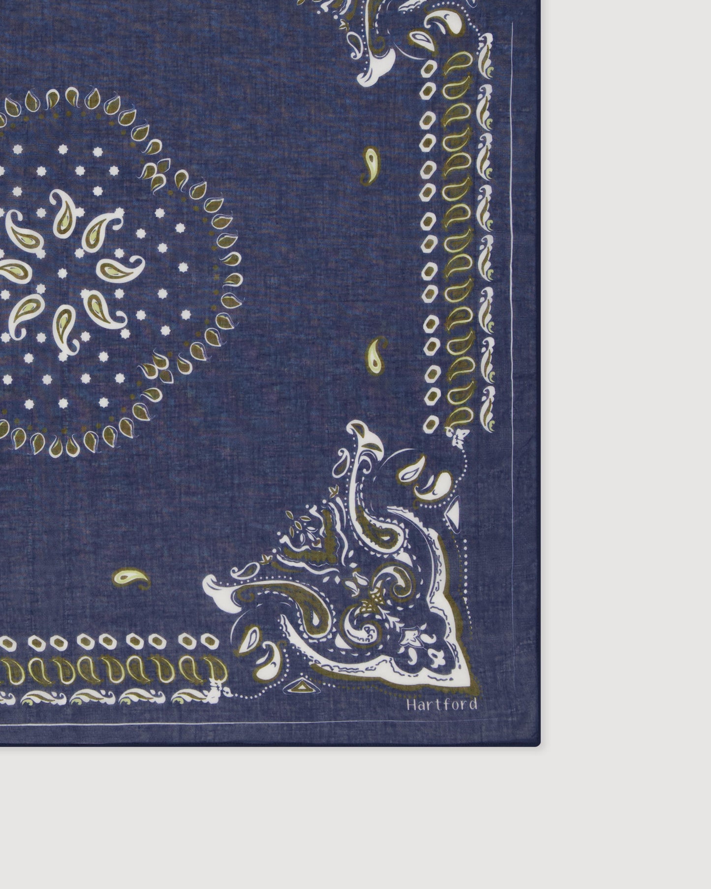 Bandana Homme Bleu Indigo Bandana Paisley BFC2412-01