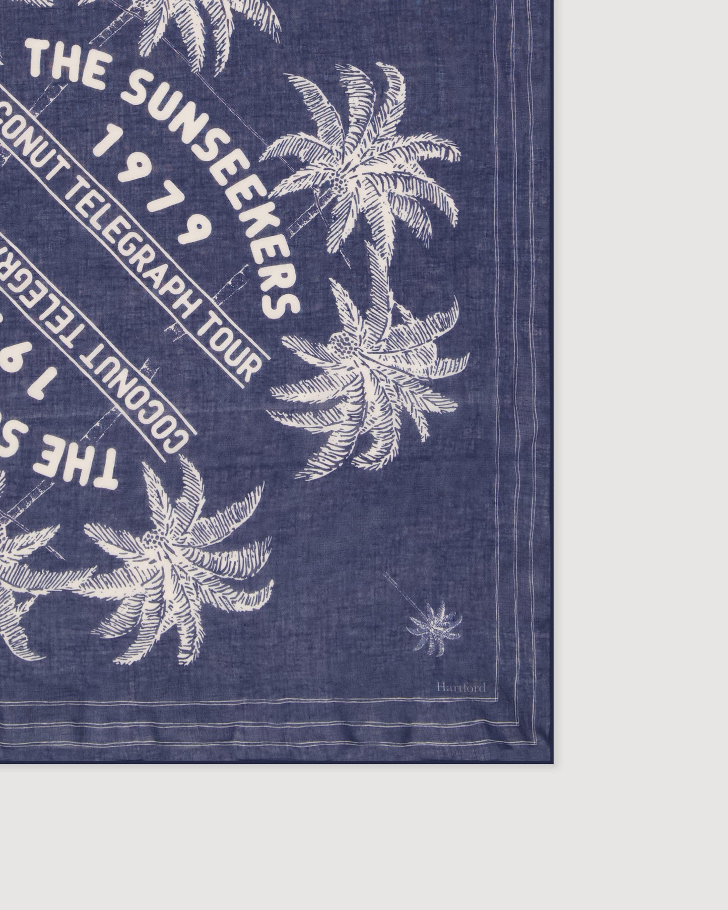 Bandana en Coton Bleu Indigo Sunseekers BFC3413-02