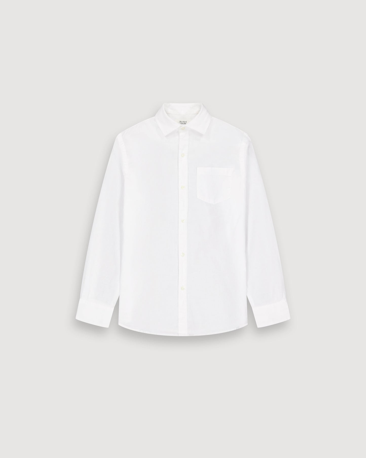 Chemise Garçon en Lin Blanc Paul BFCAA001-20