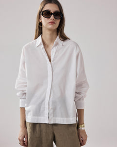 Camisa de mujer de Algodón blanco Cosma BFCJ609-20