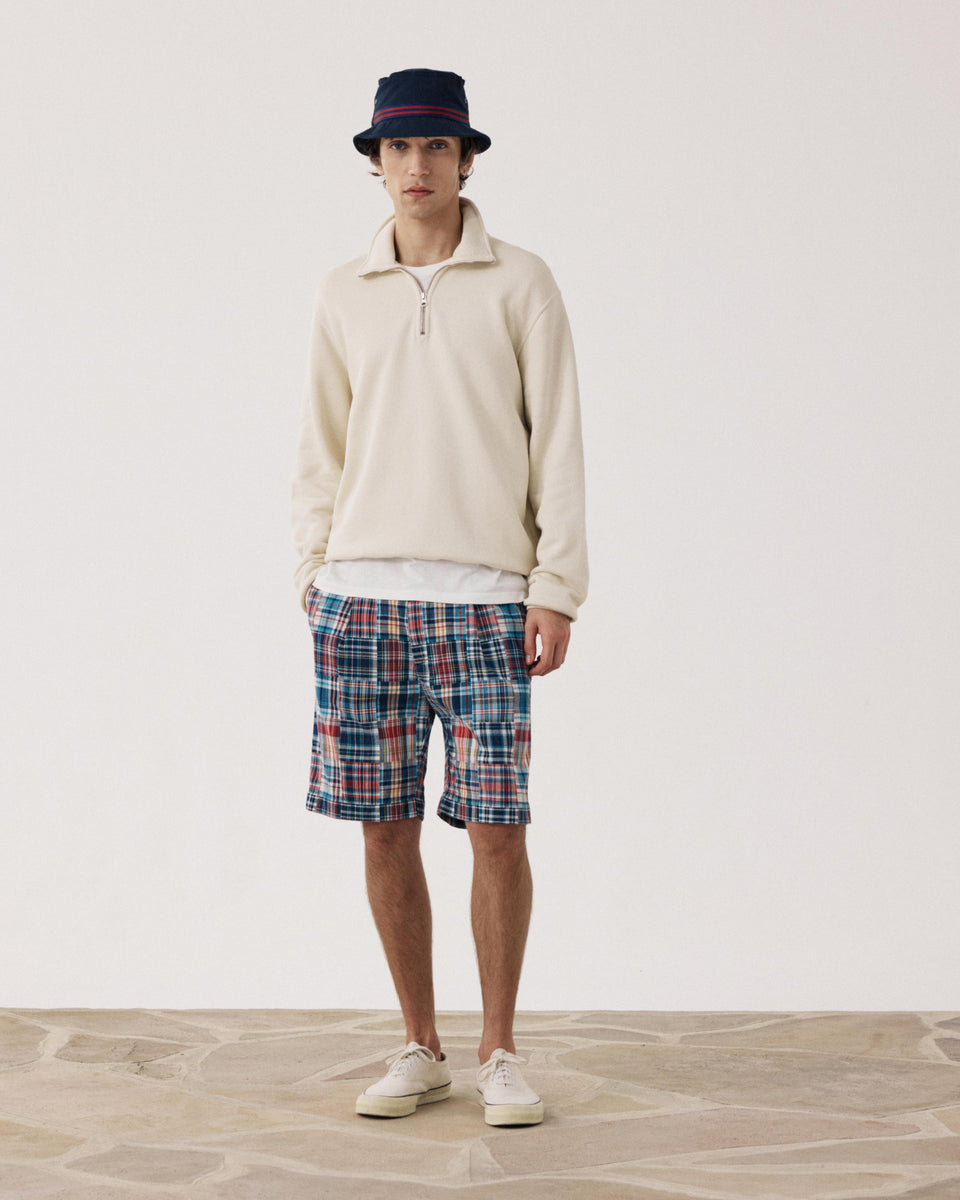 Sweatshirt Homme en Coton Vanille Zipper - Image alternative