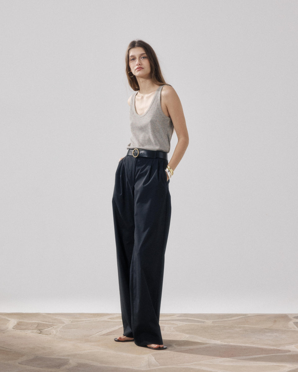 Pantalon Femme en Laine Noir Panache - Image principale