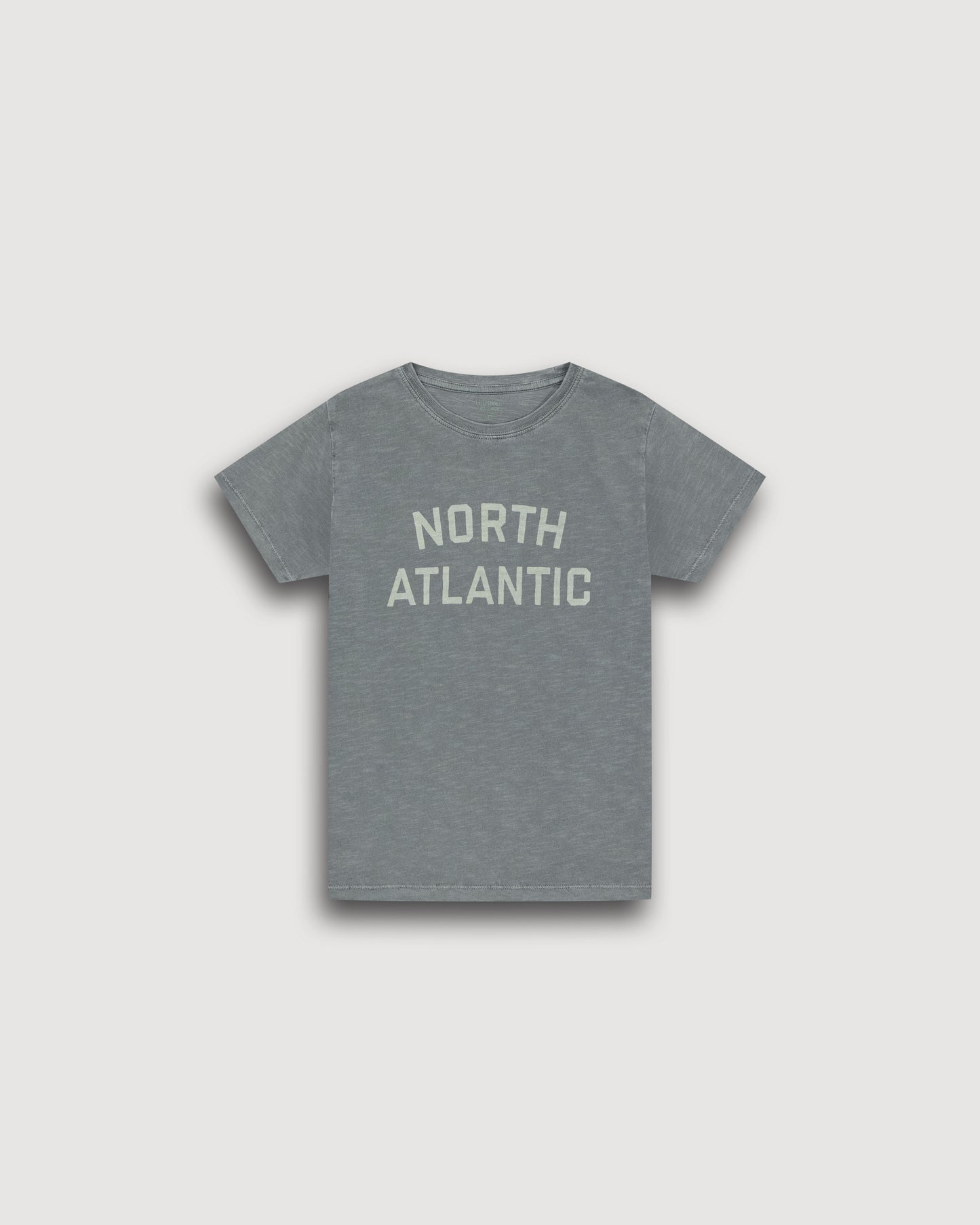 T-Shirt Garçon en Coton Slub Vert Cactus Atlantic Kid BFTAA302-04