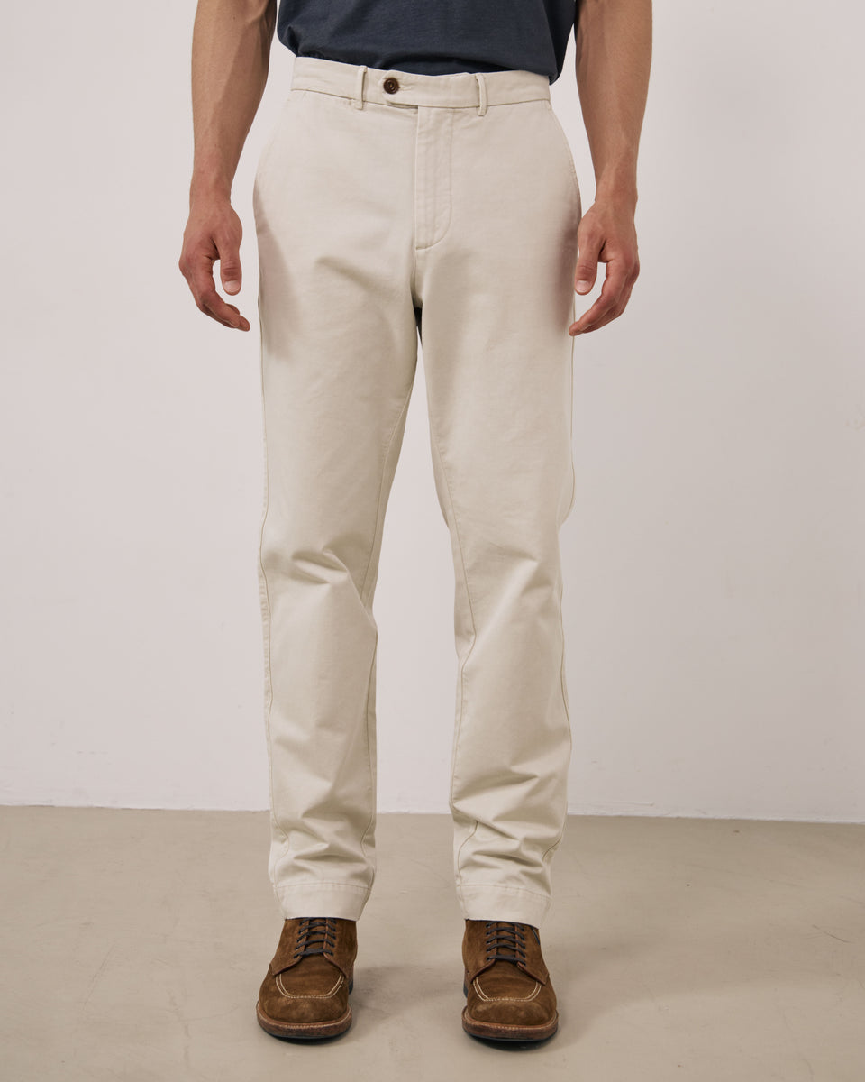 Pantalon Homme en Chino Ecru Taylor - Image 2