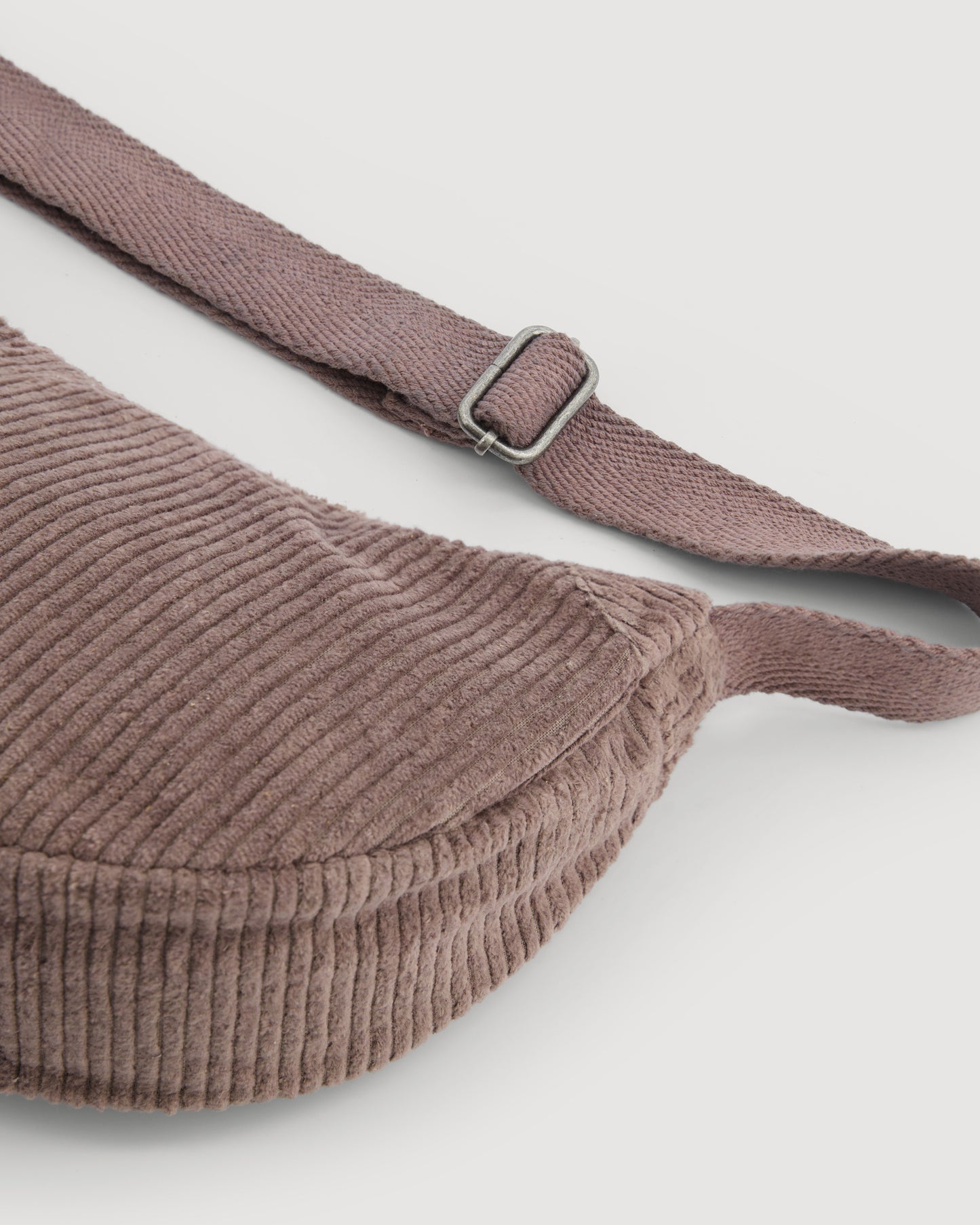 Sac Femme en Velours Côtelé Chocolat Anouk