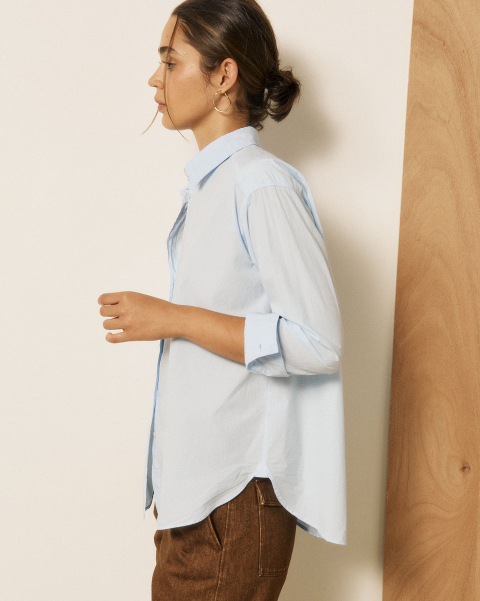 Chemise Femme en Popeline Bleu Ciel Choice - Image 3