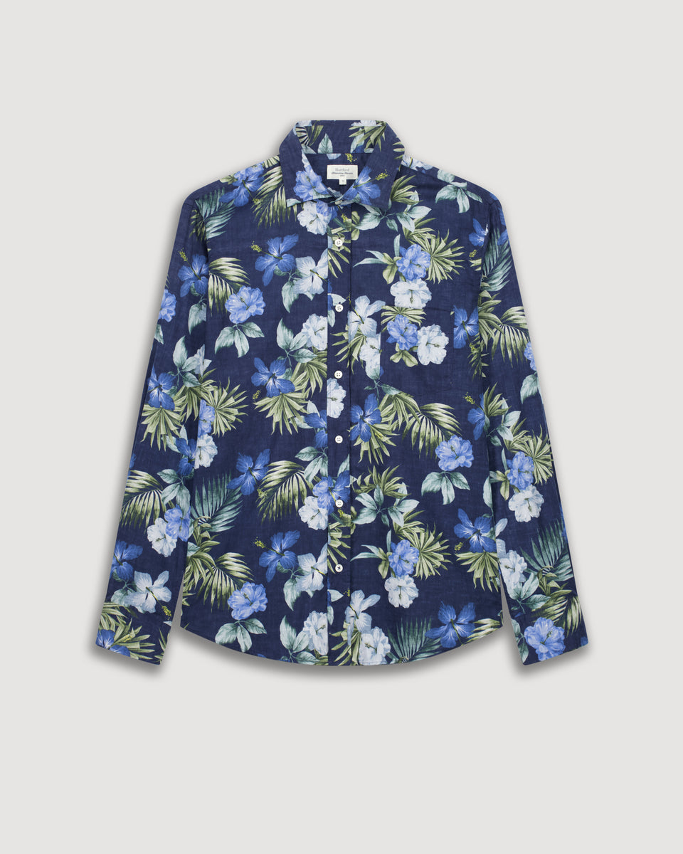 Chemise Homme en Coton Imprimé 