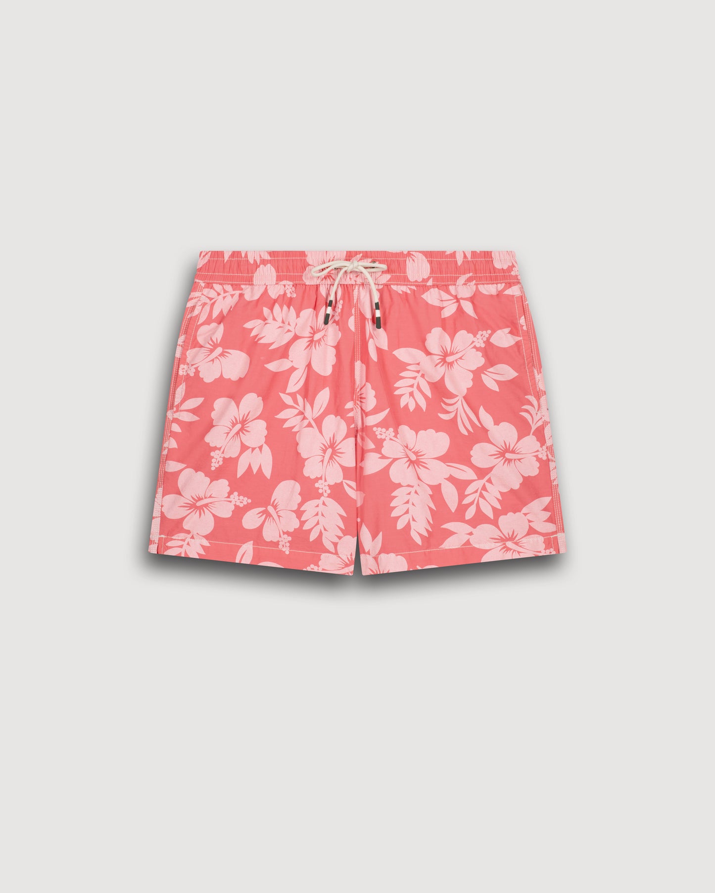 Costume da bagno da uomo con stampa Hibiscus Tangerine Swim