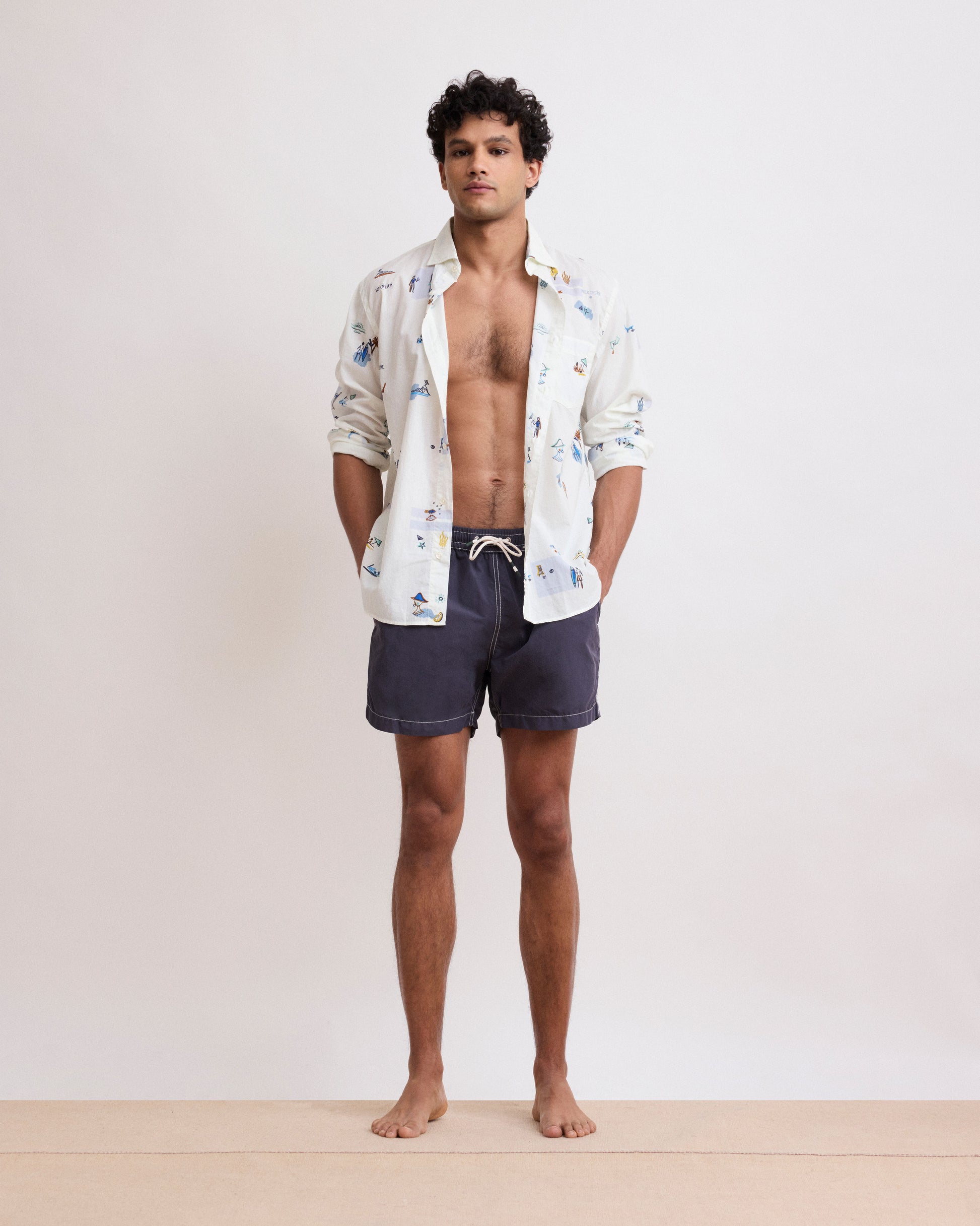 Klassieke zwarte boxershort voor heren