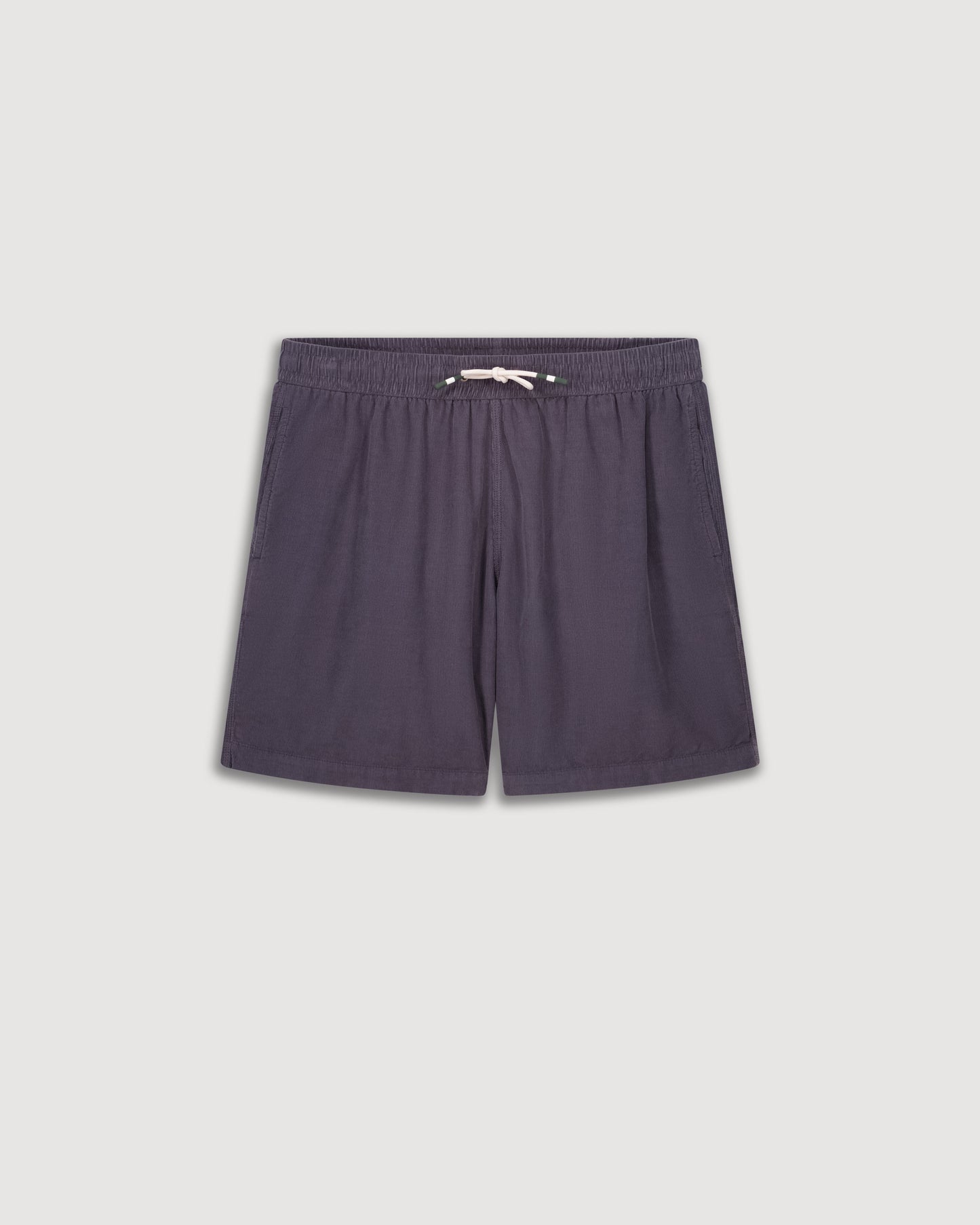 Pantaloncini brevi in velluto a coste Carbonio