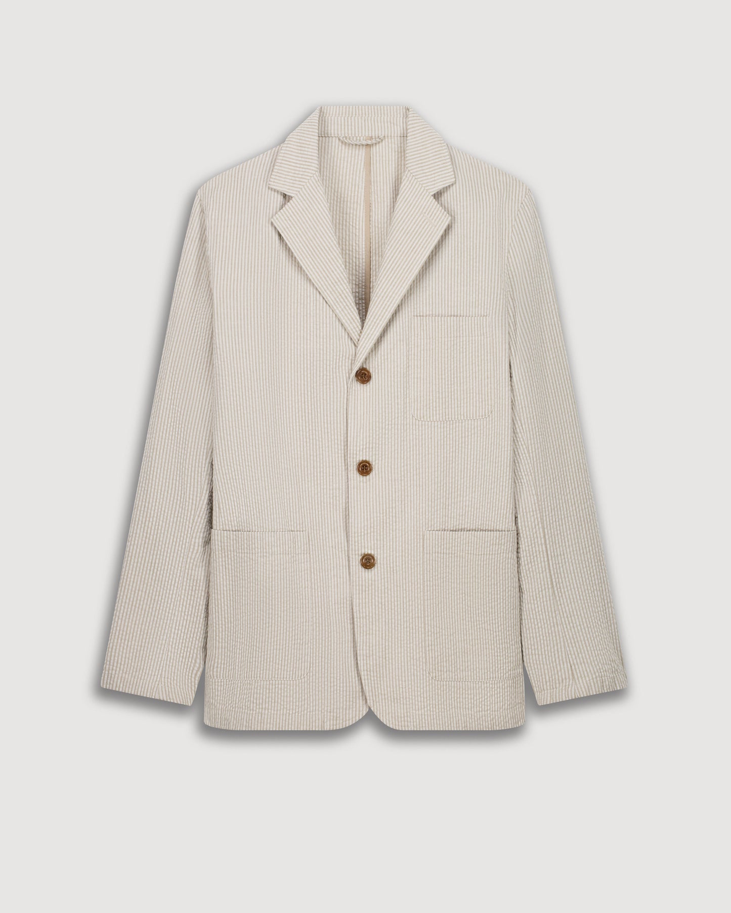 Chaqueta Jobby Seersucker Beige, Hombre