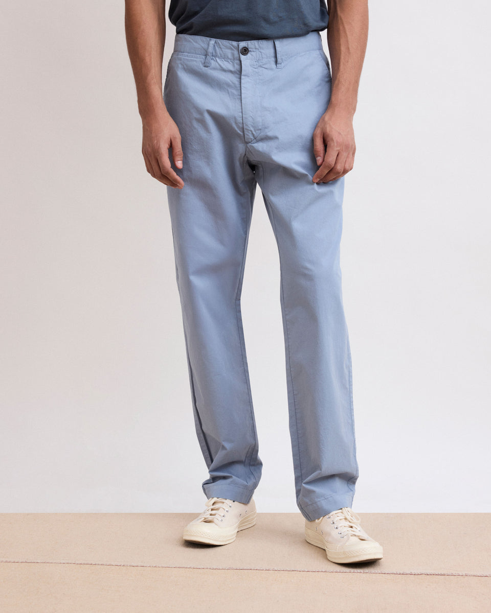 Lichtgewicht Chino-broek voor heren in marineblauwgrijs Tyron - Image alternative