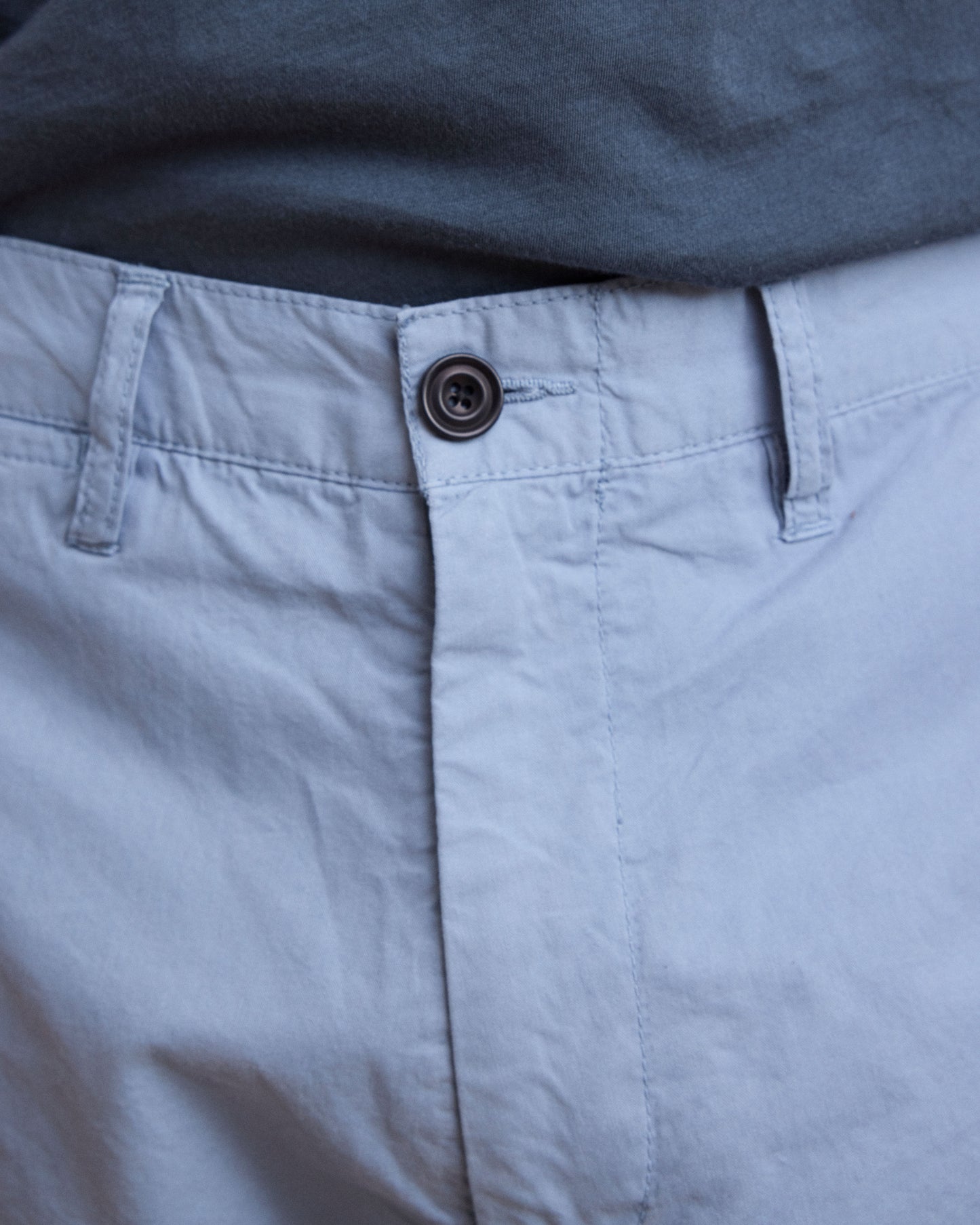 Lichtgewicht Chino-broek voor heren in marineblauwgrijs Tyron