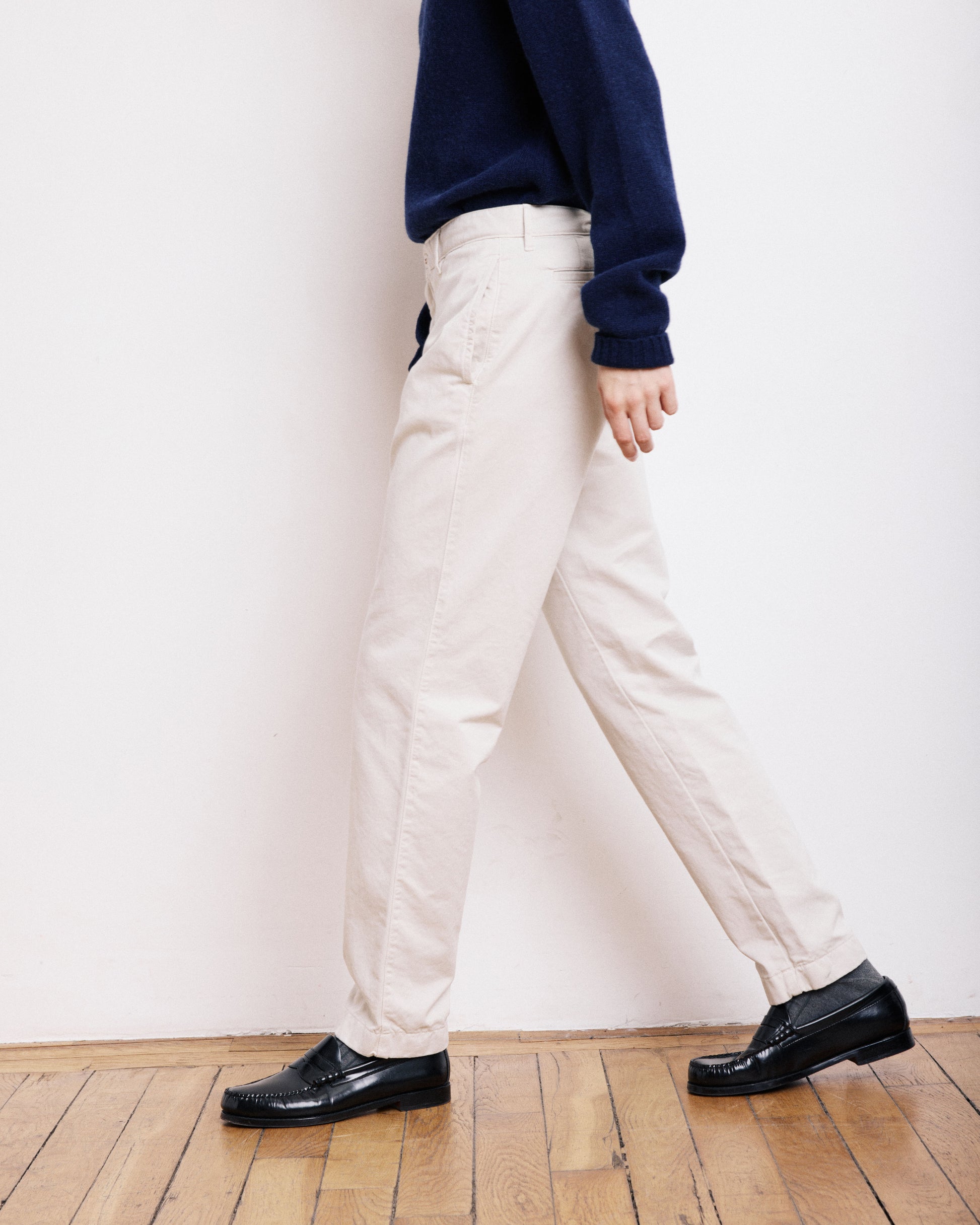 Pantalon Homme en Chino Craie Tex