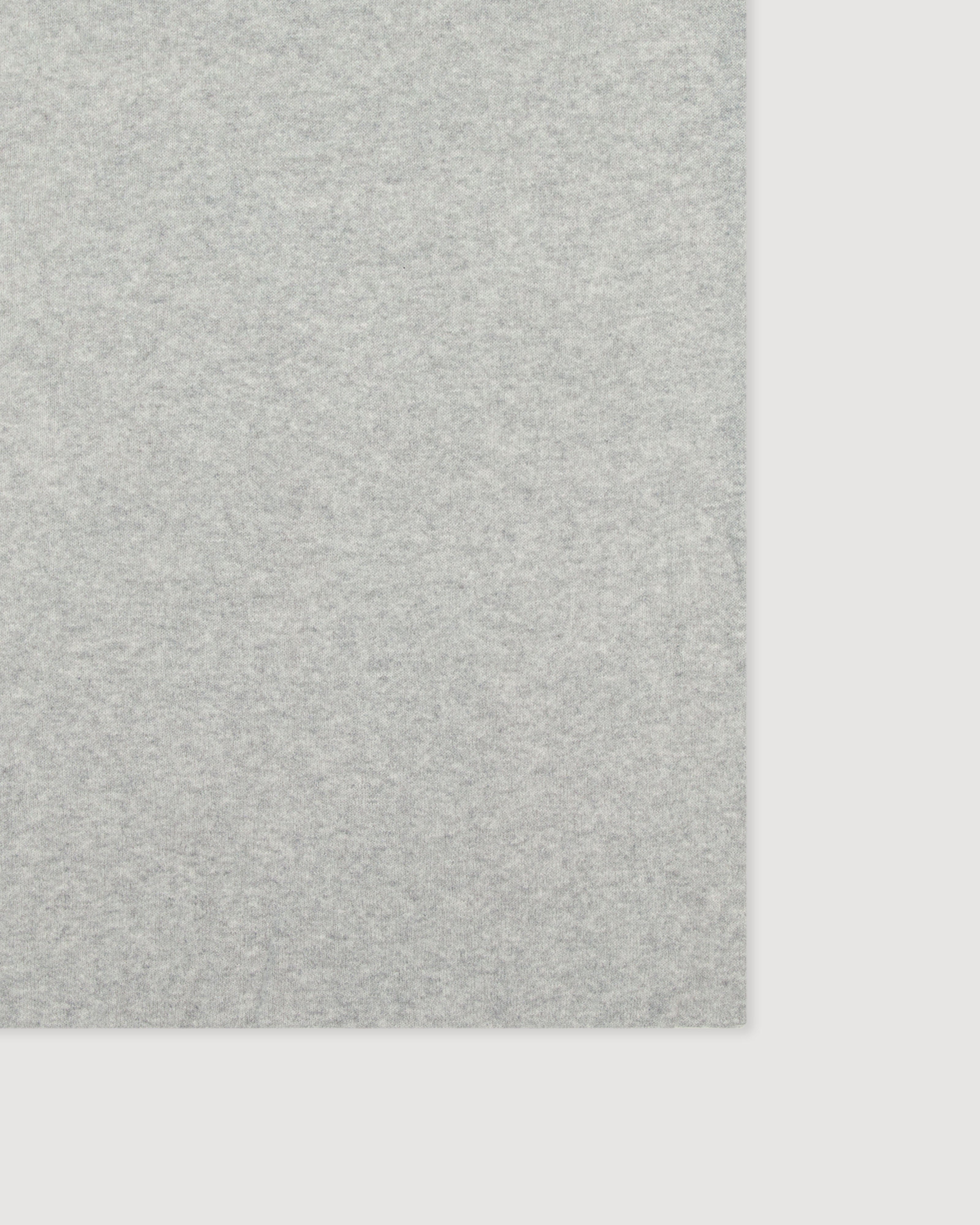 Echarpe Homme en Laine & Cachemire Gris Chiné