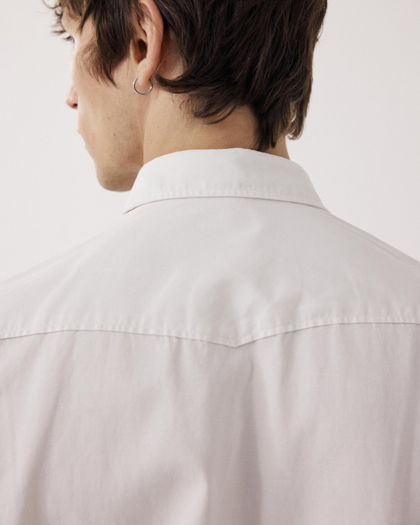 Chemise Homme en Tencel & Coton Ecru Phoenix