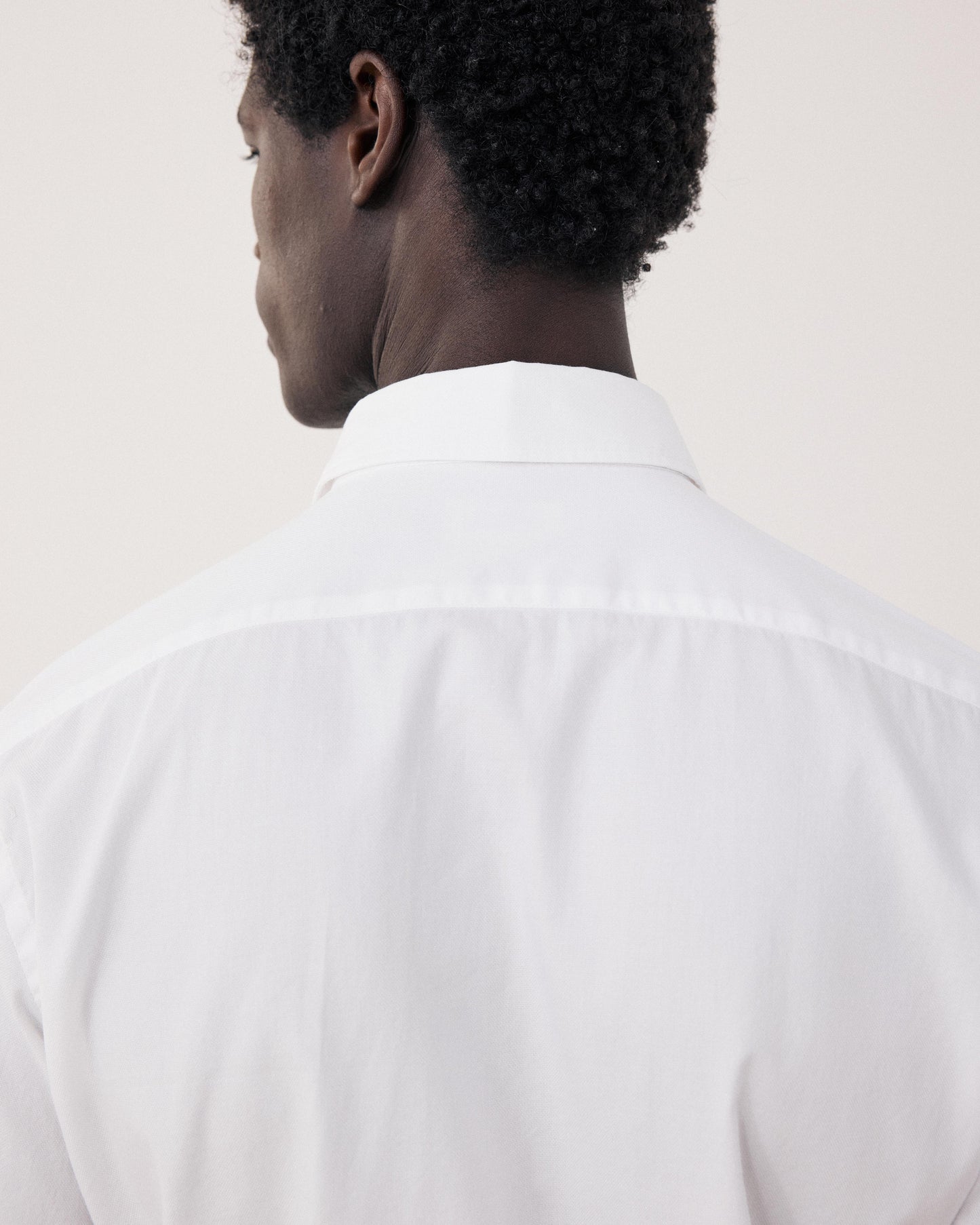 Camisa de hombre de Algodón Oxford blanco Sammy BF12006-01