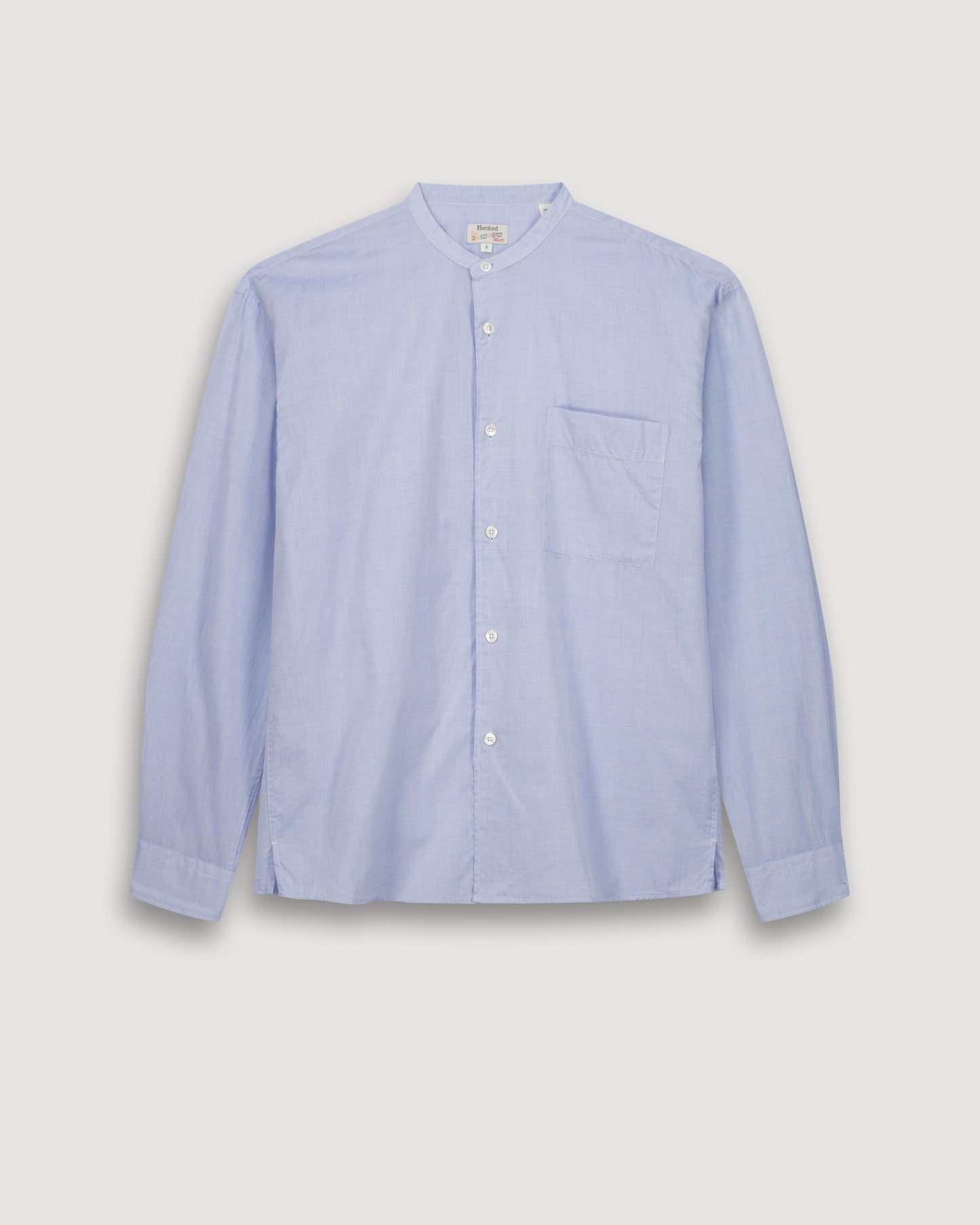 Chemise Homme en Fil-à-fil Bleu Fisher BF13015-03