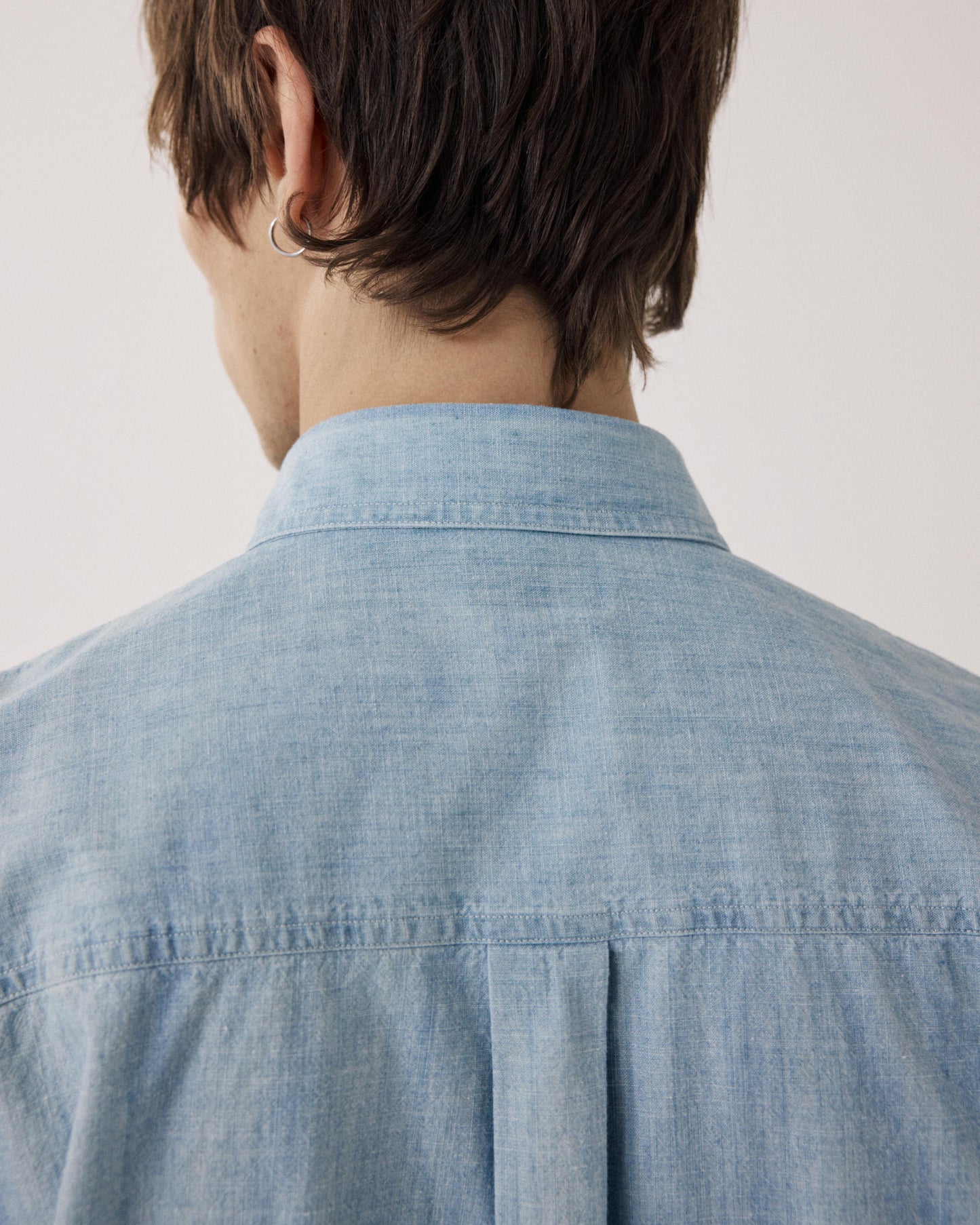 Chemise Homme en Denim Léger Bleu Indigo Faith BF16024-03