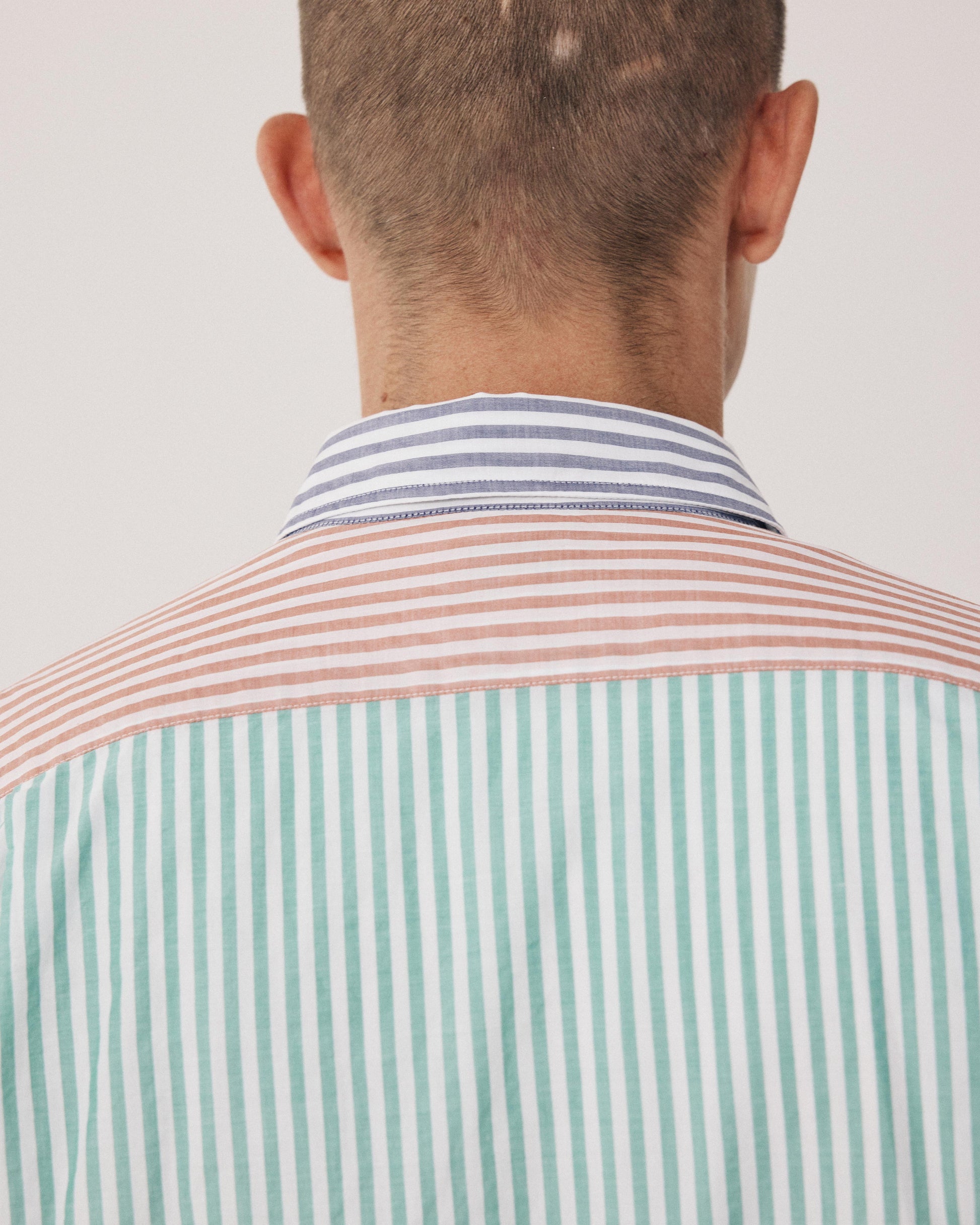 Men's Patchwork Shirt BF27016-08