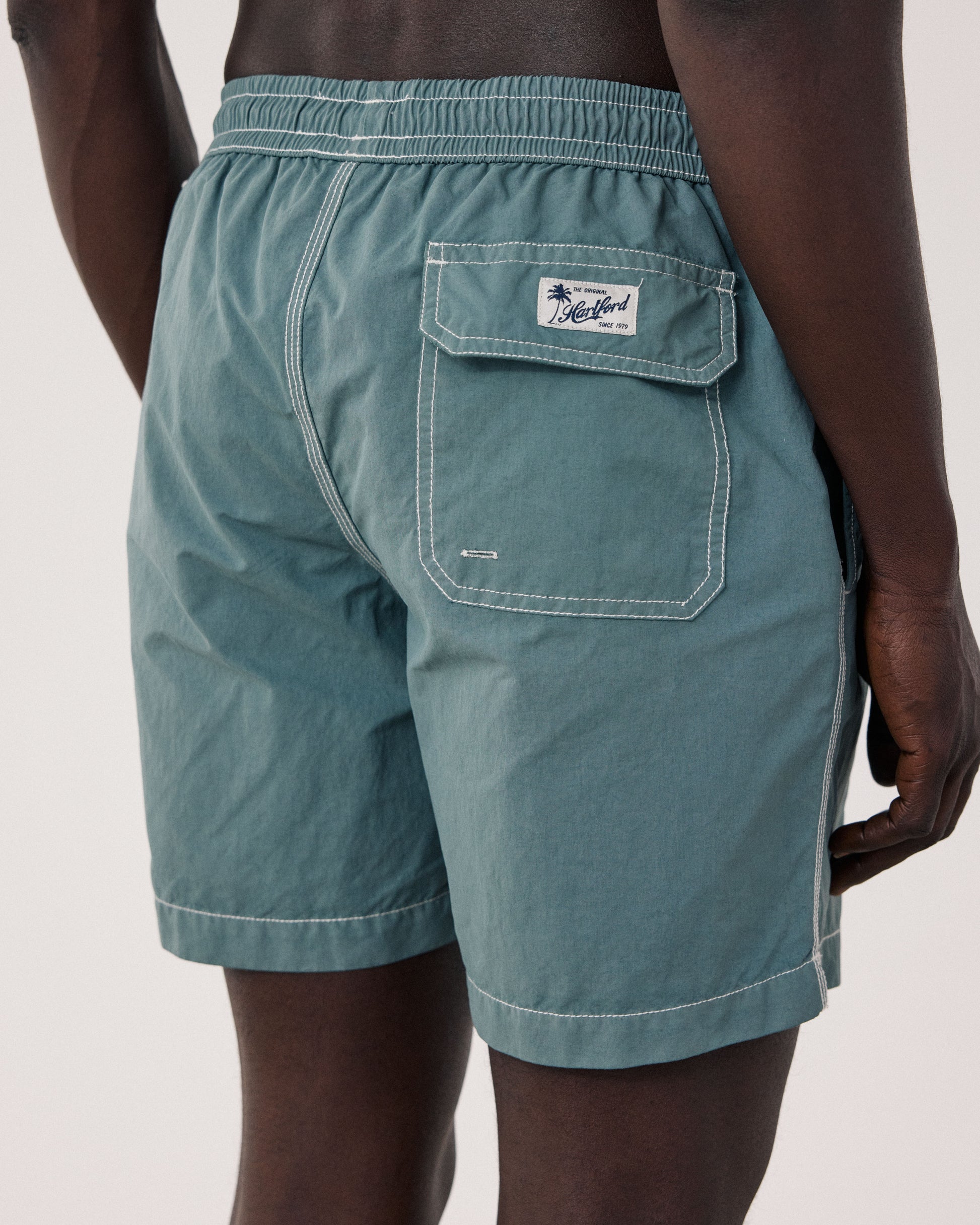 Maillot Homme Uni Vert Cactus Swim