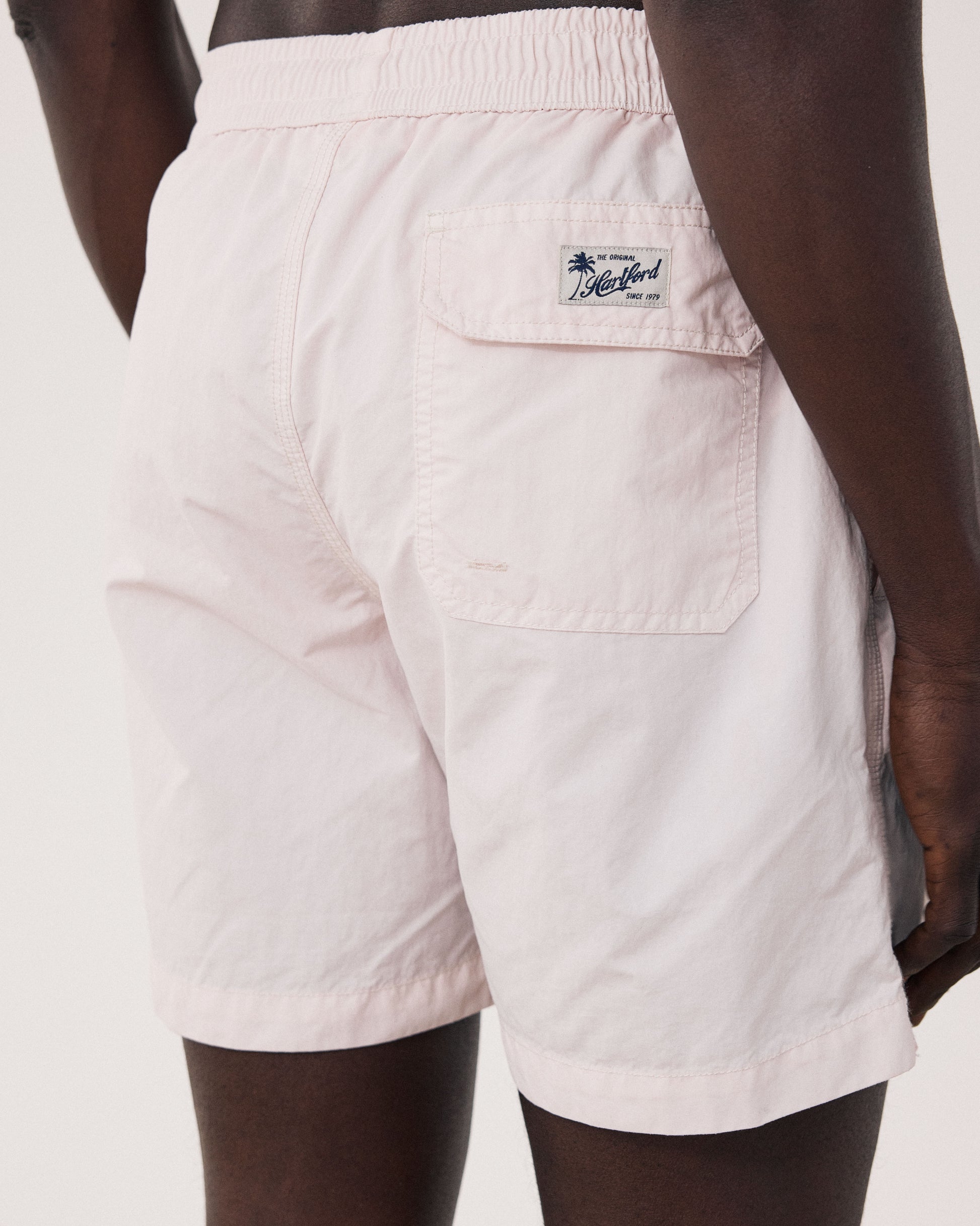 Maillot Homme Uni Rose Pâle Swim