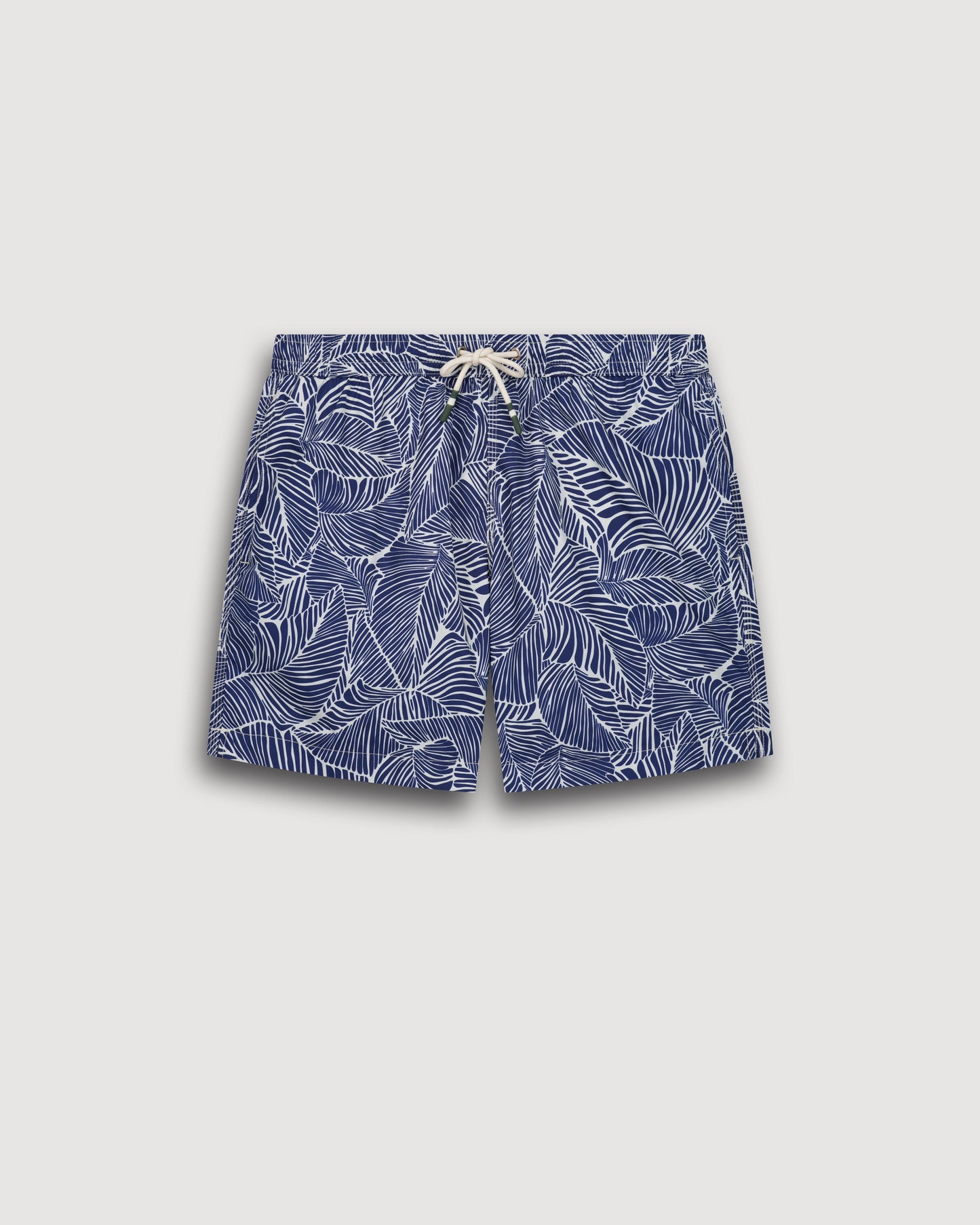 Maillot Homme Imprimé Palmiers Bleu Swim BF30214-01