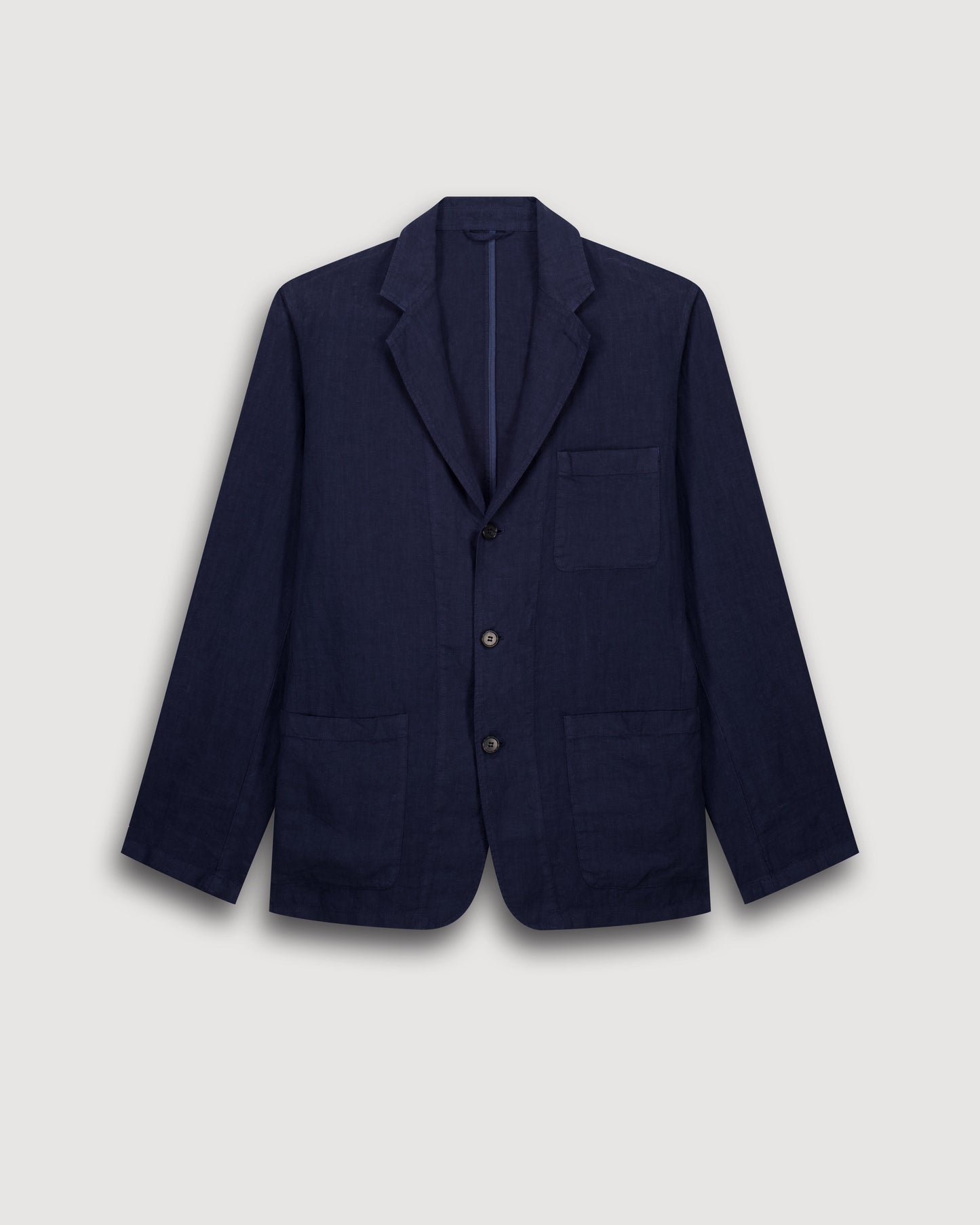 Veste Homme en Lin Bleu Marine Jobby BF42101-59