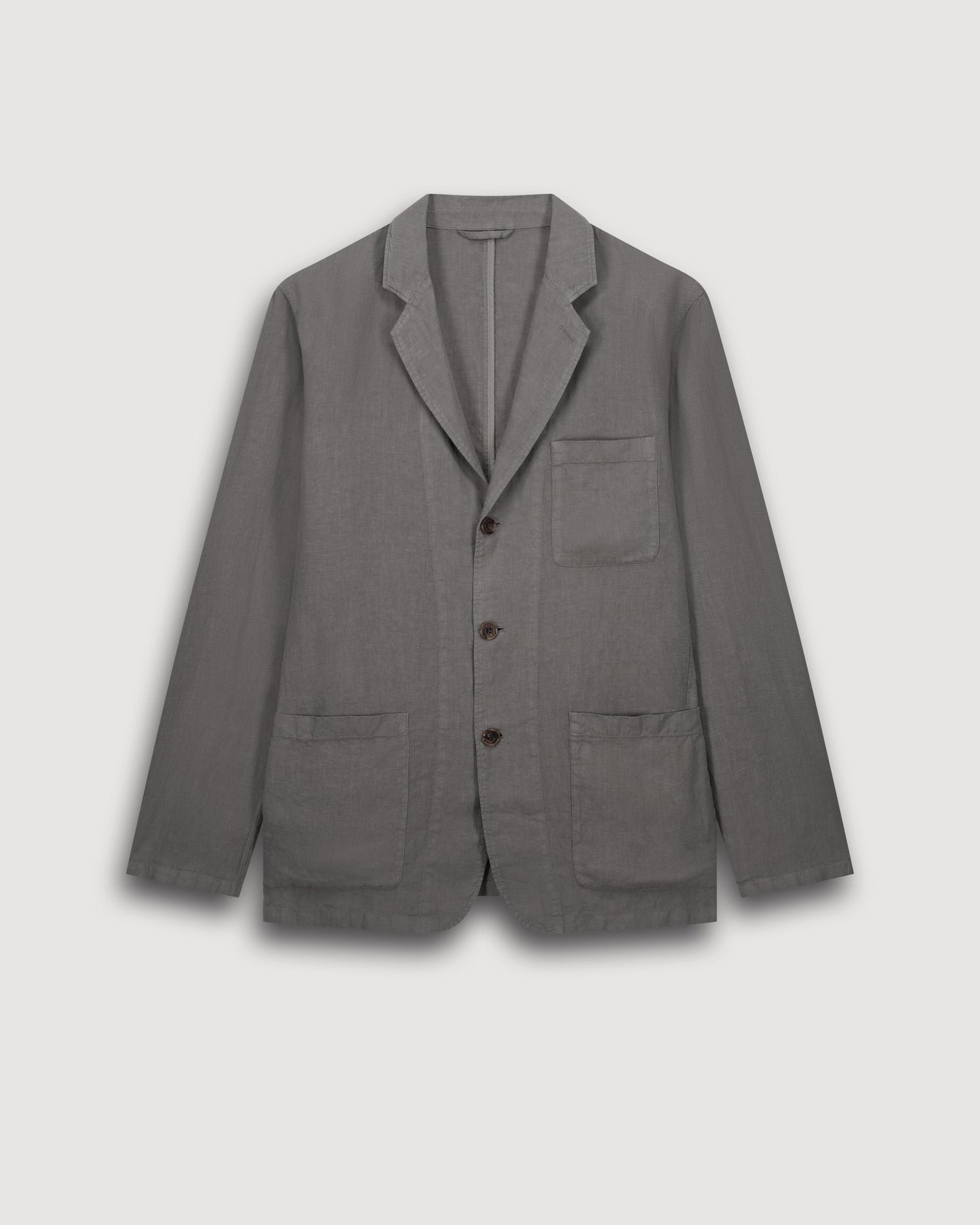 Veste Homme en Lin Vert Militaire Jobby BF42101-70
