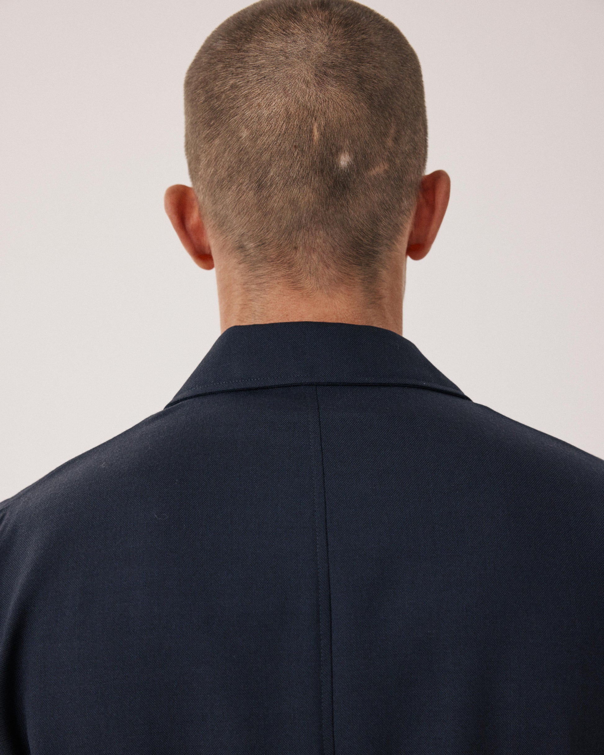 Veste Homme en Laine Bleu Marine Jarod BF43121-01