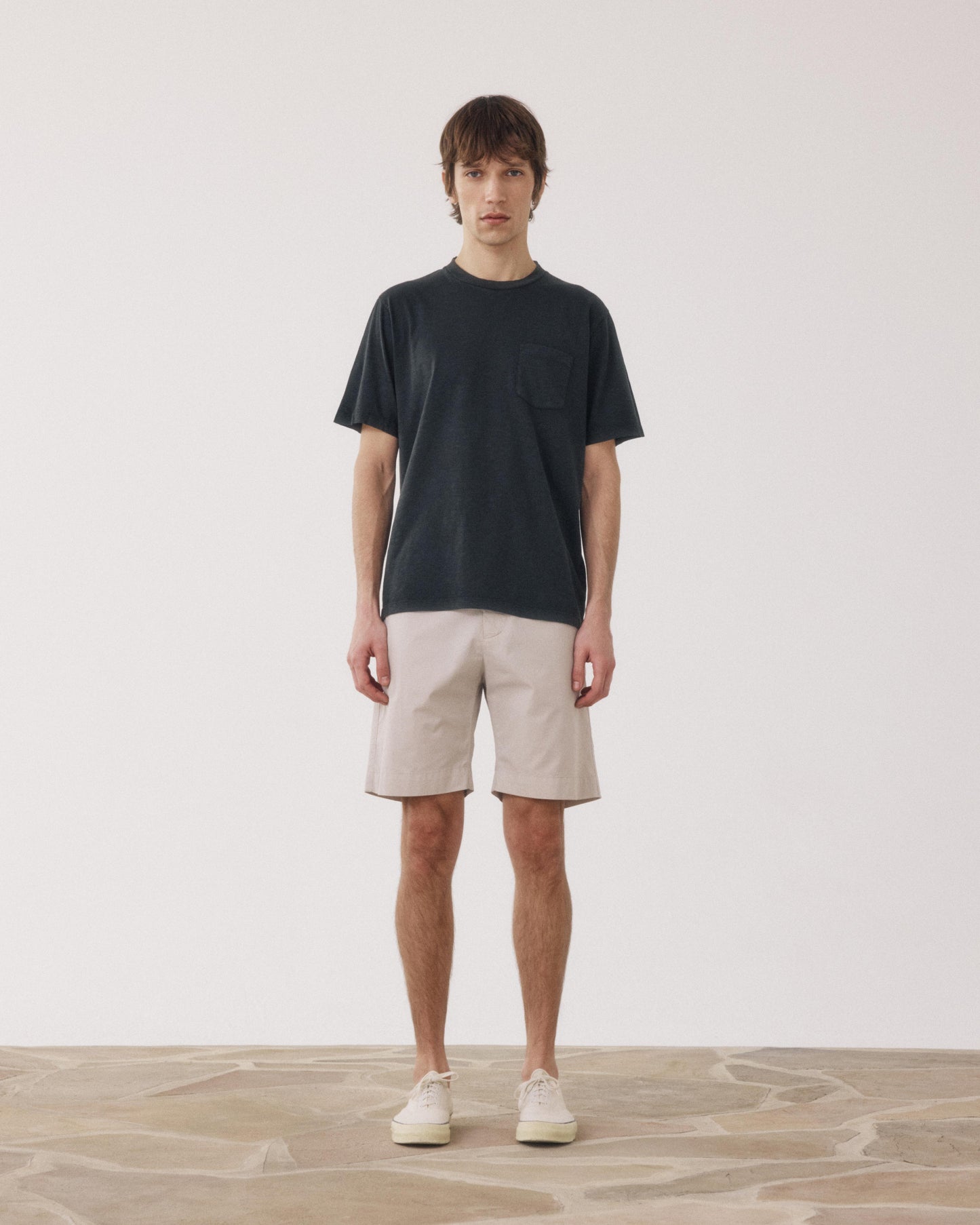 Short Homme Chino léger Beige Taylor