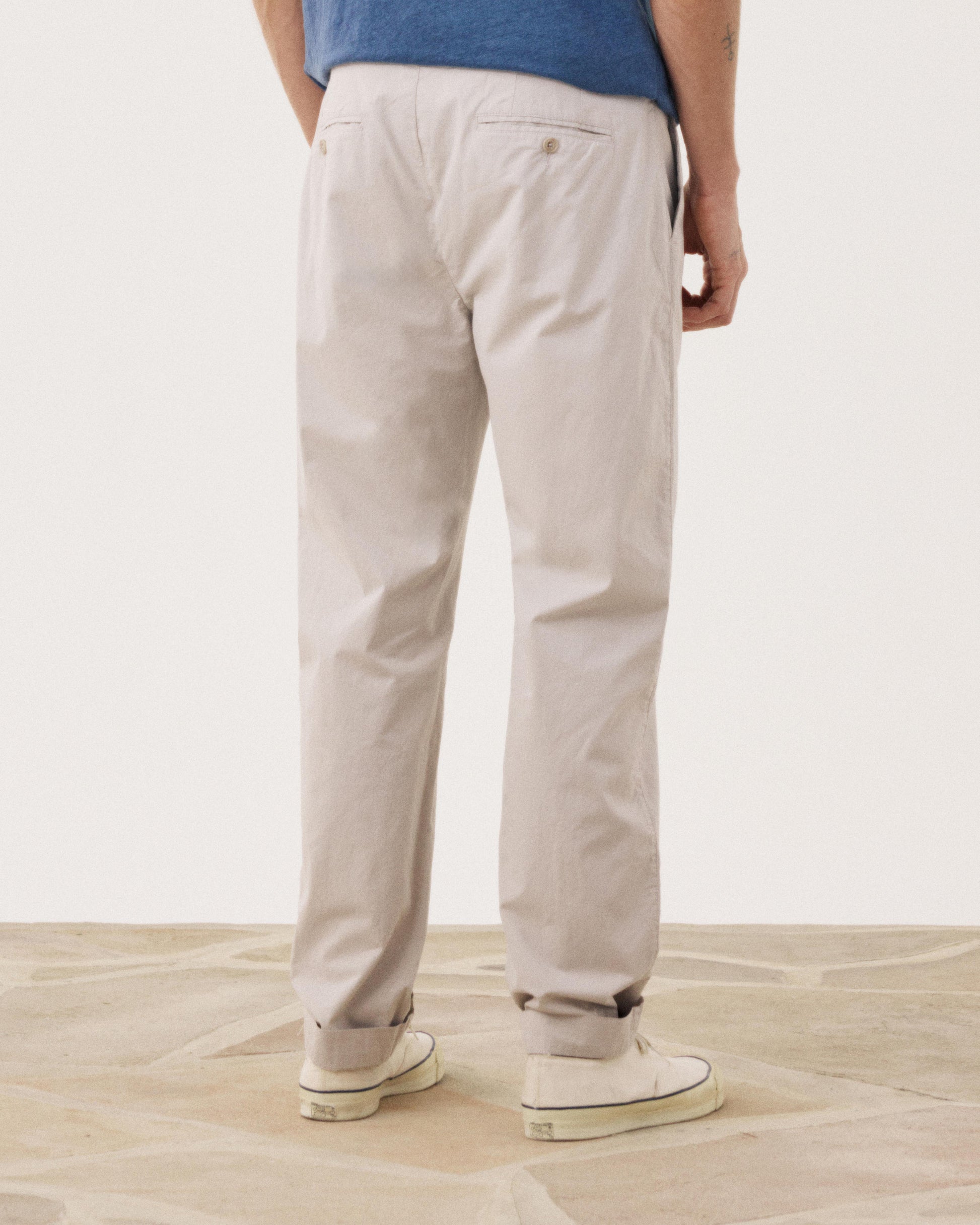 Pantalon Homme en Chino Beige Taylor BF51102-118
