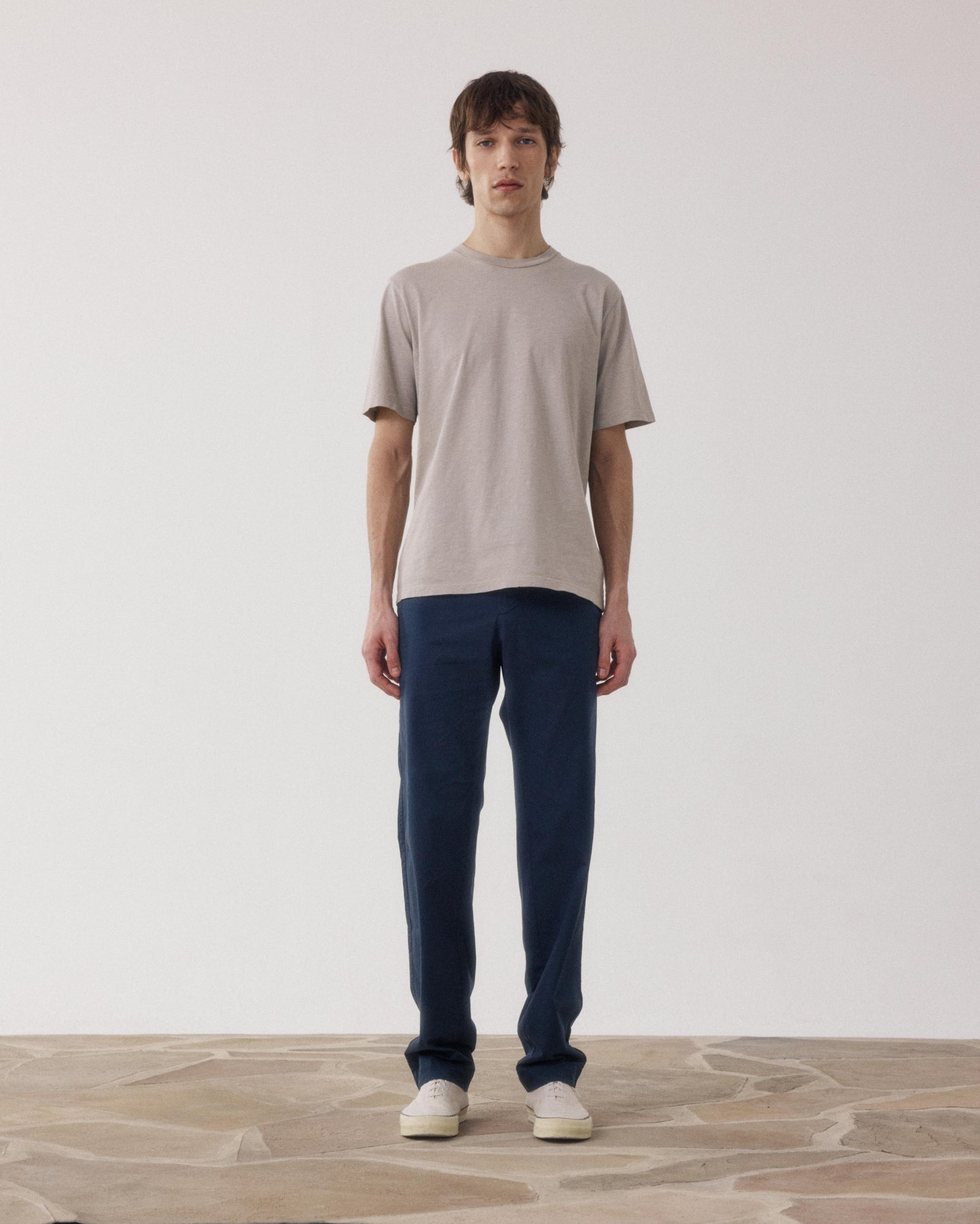 Pantalones Hombre en Chino Azul marino Taylor