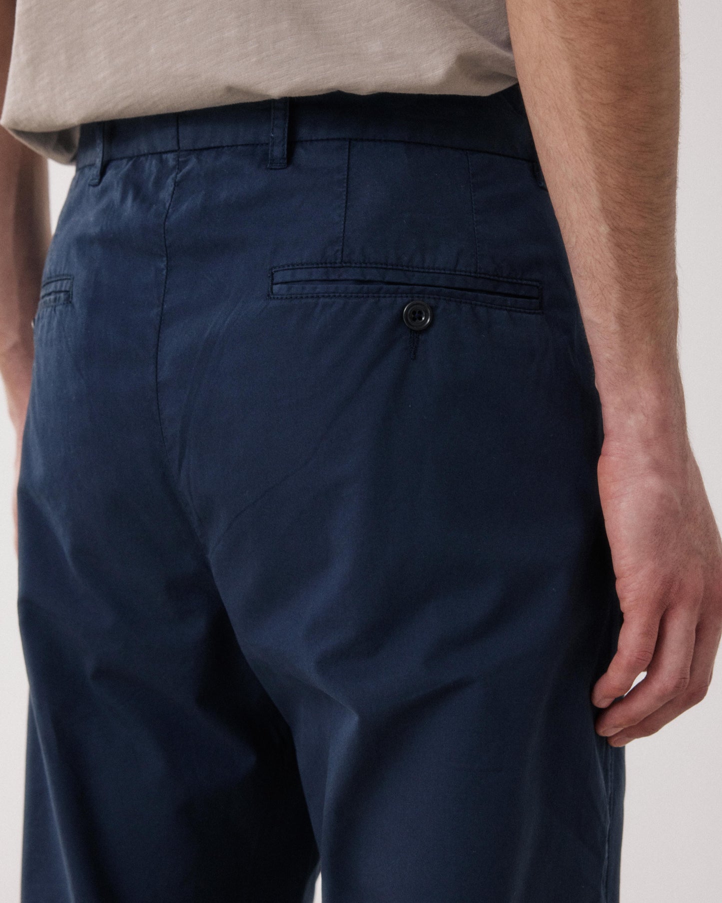 Pantalones Hombre en Chino Azul marino Taylor